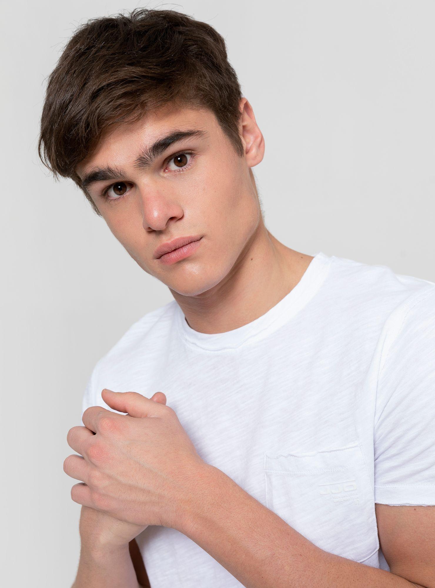 Polera Manga Corta Jaspeada JJO-2