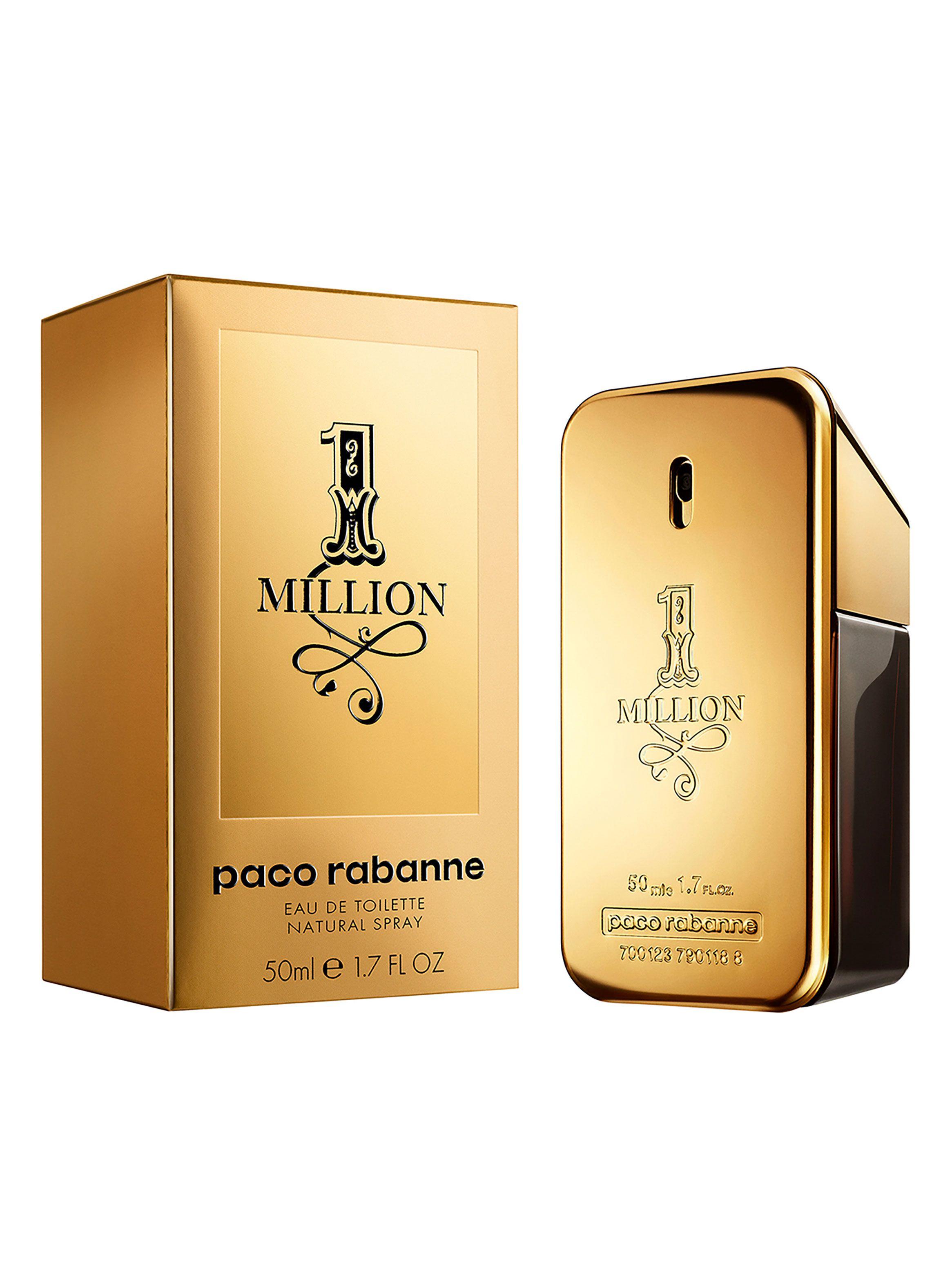 Perfume Paco Rabanne One Million EDT 50 ml + Muestra 1.5 ml-1