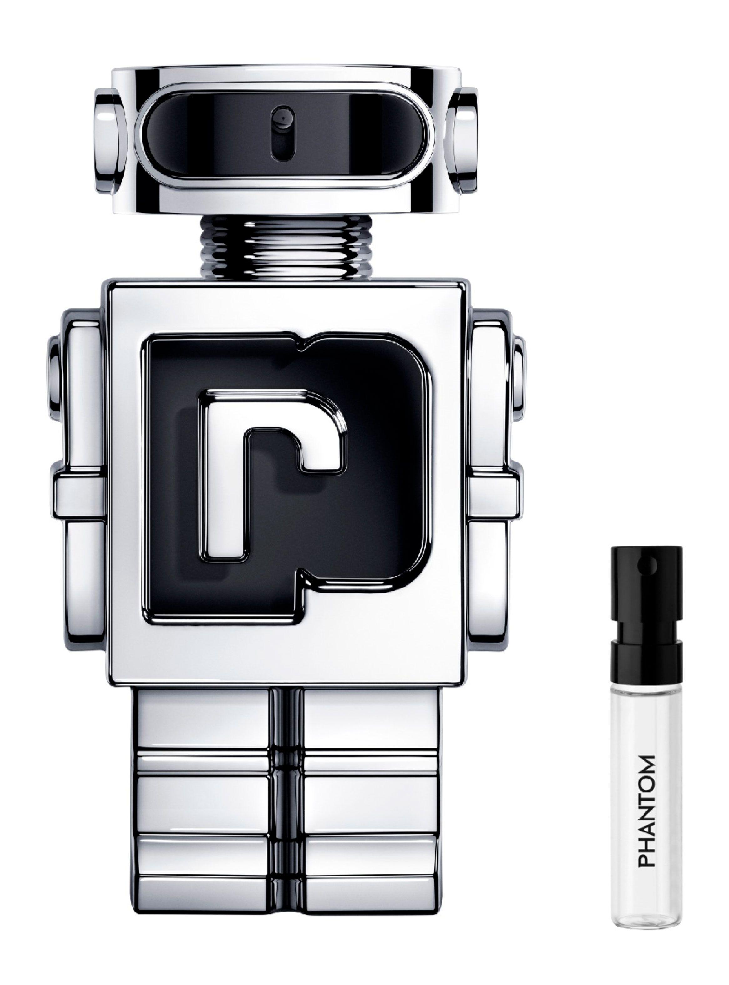 Perfume Hombre Rabanne Phantom EDT 100 ml + Muestra 1.5 ml-0