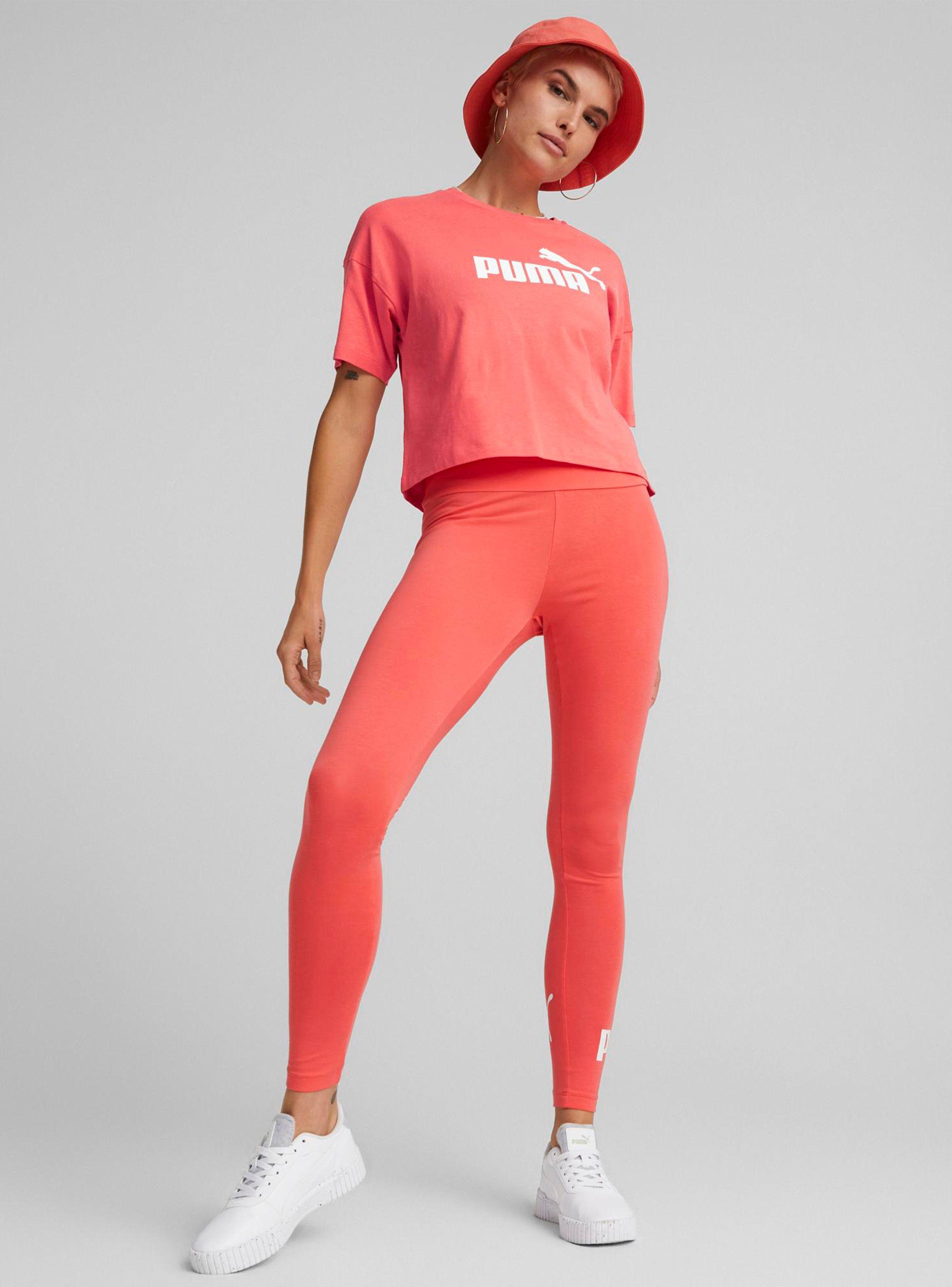 Polera Manga Corta ESS Cropped Logo Tee Mujer-2