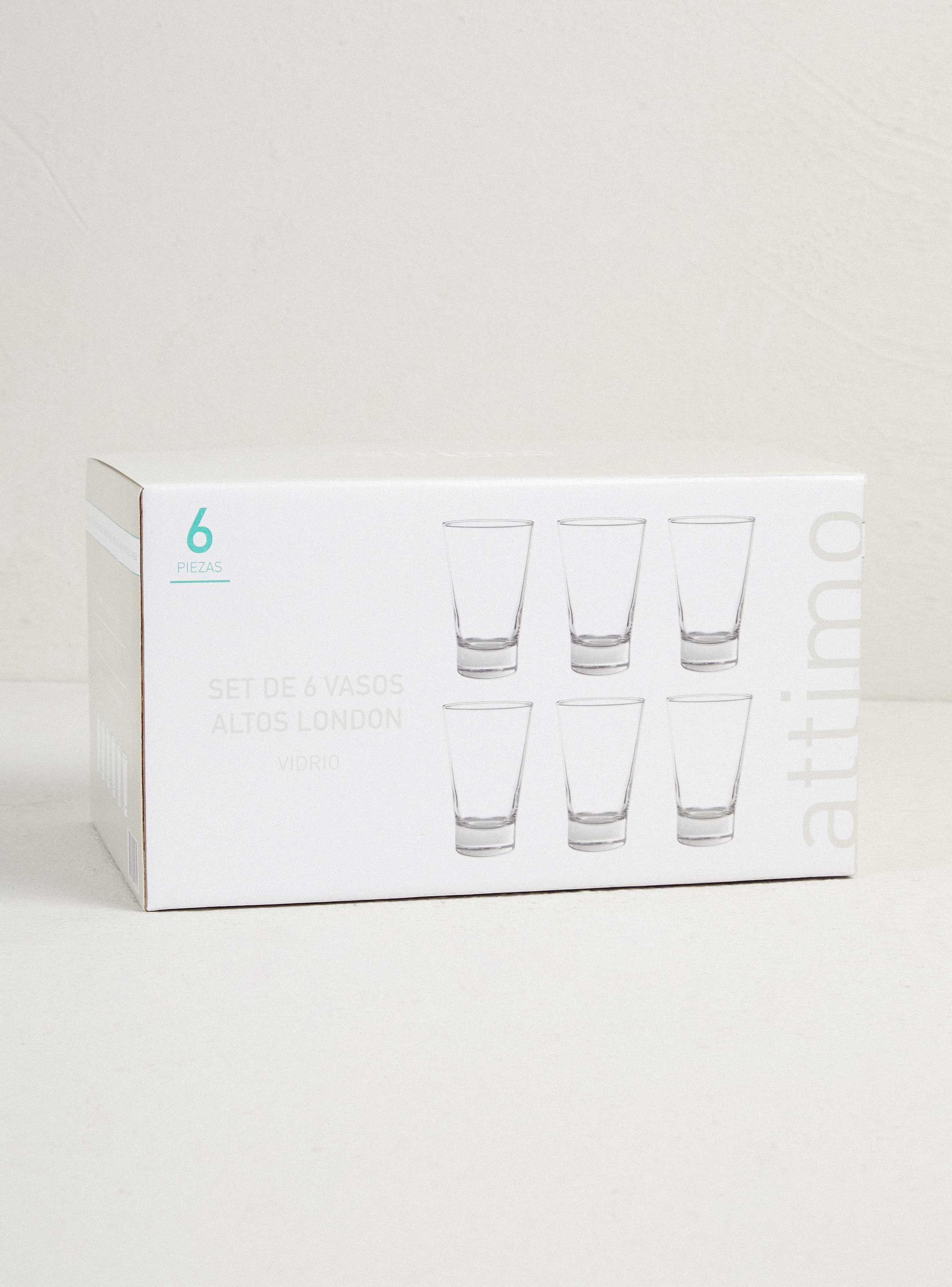 Set 6 Vasos London Alto-3