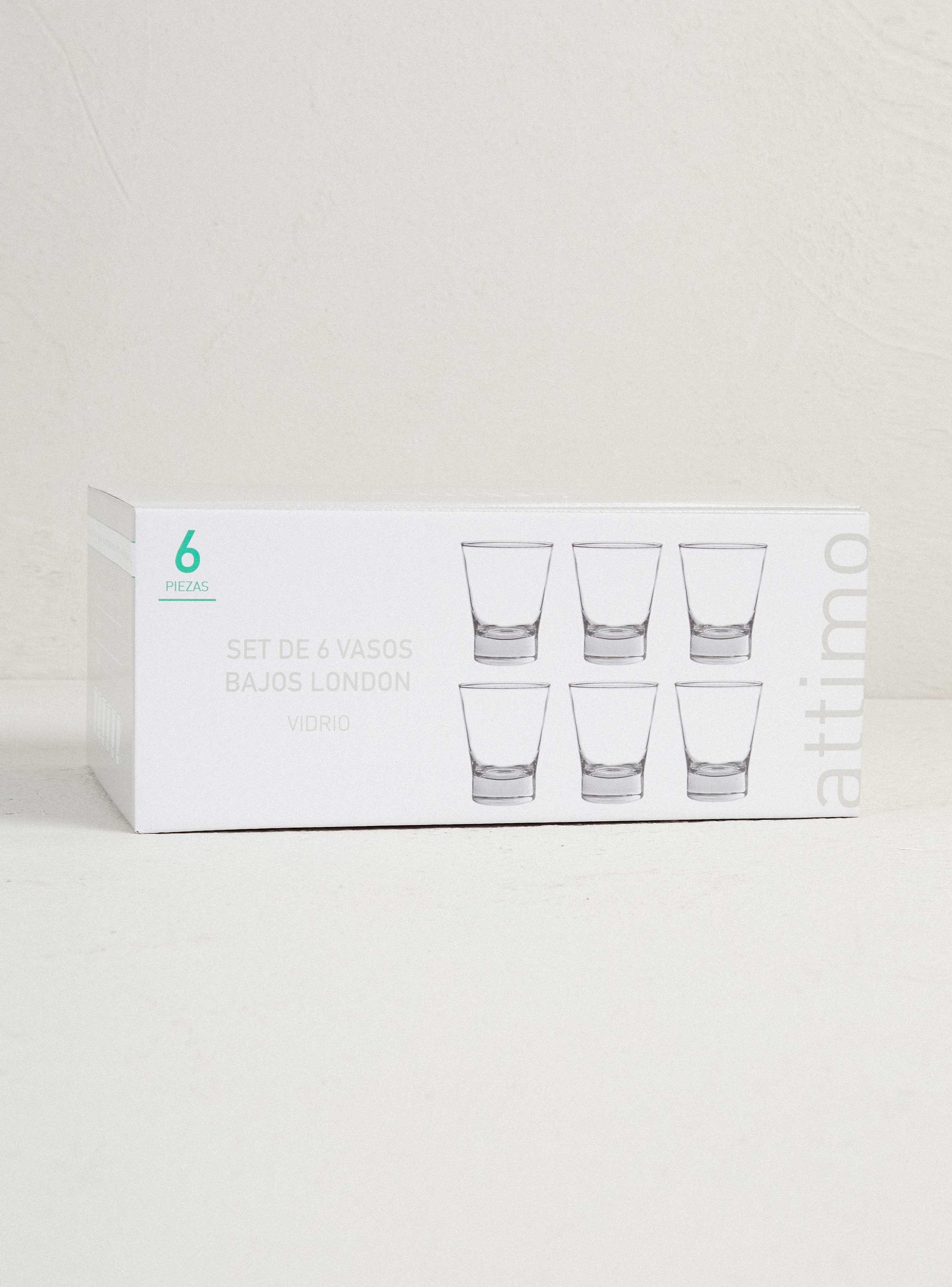 Set 6 Vasos London Bajo 400 ml-3