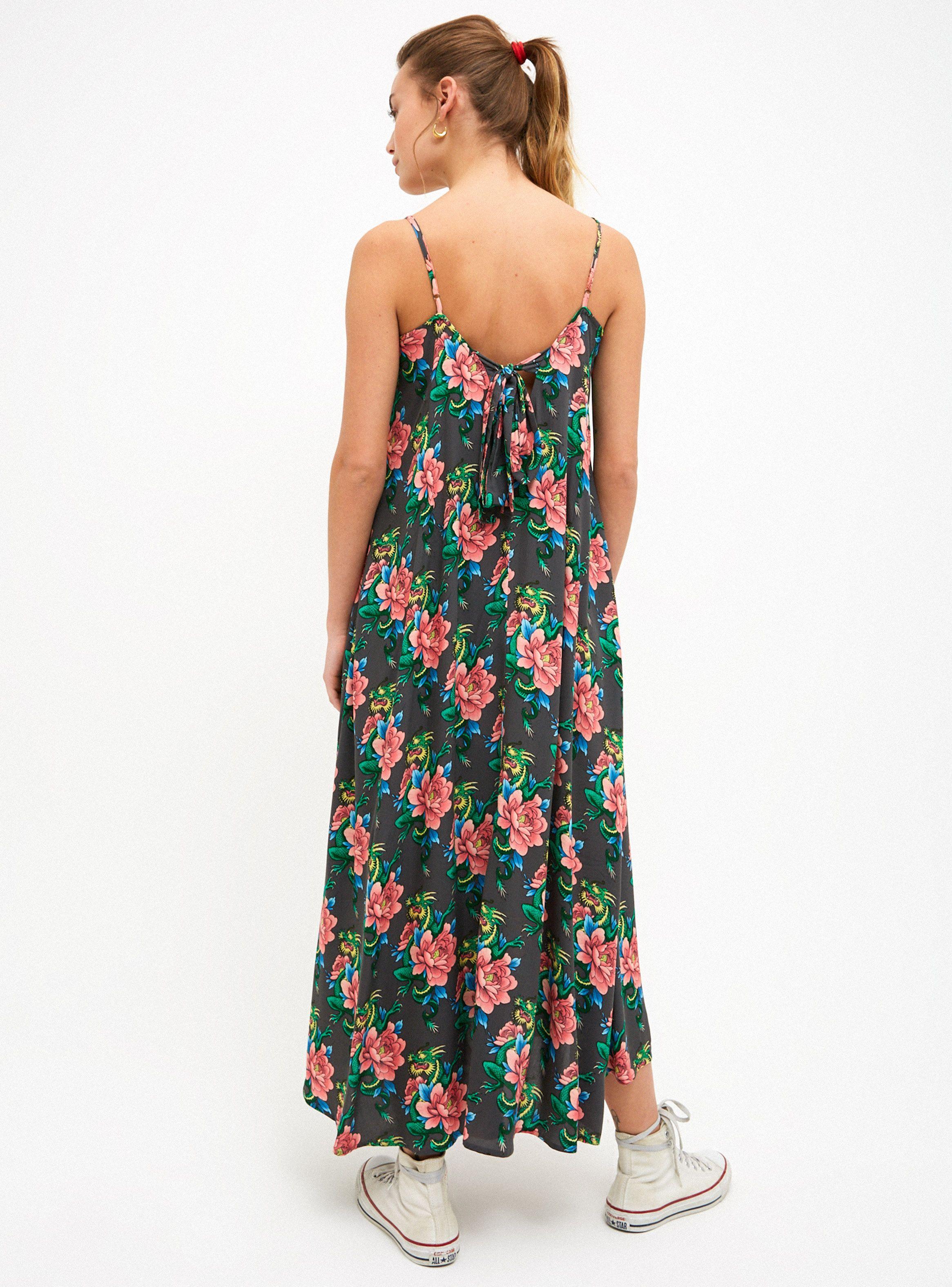 Vestido Largo con Pabilos Art Gallery Tomás Tinta-2