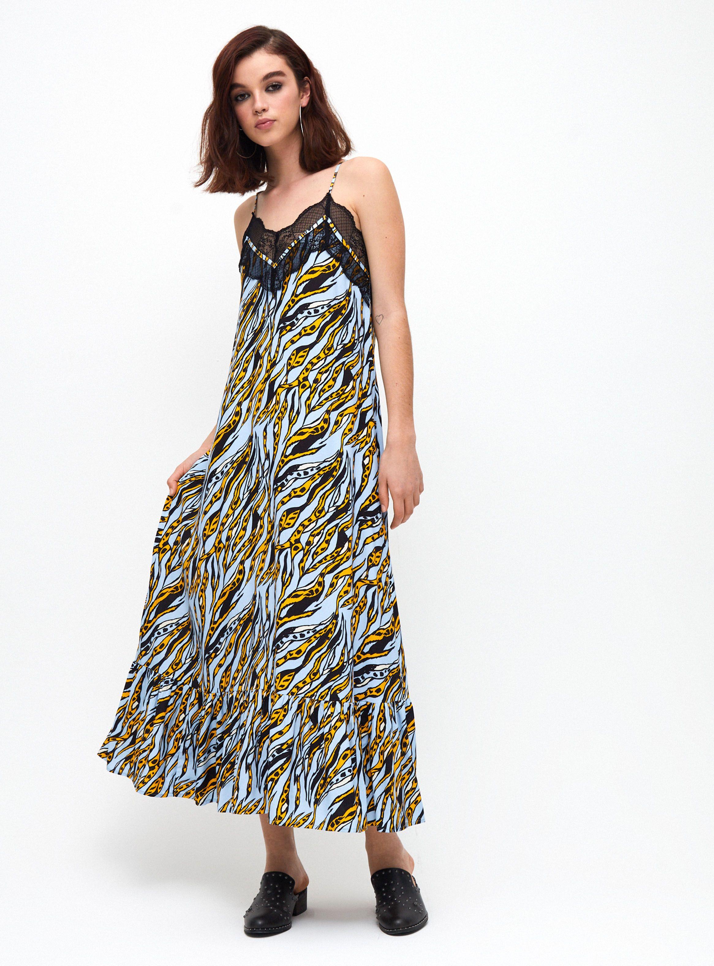 Vestido Lencero con Vuelo-0