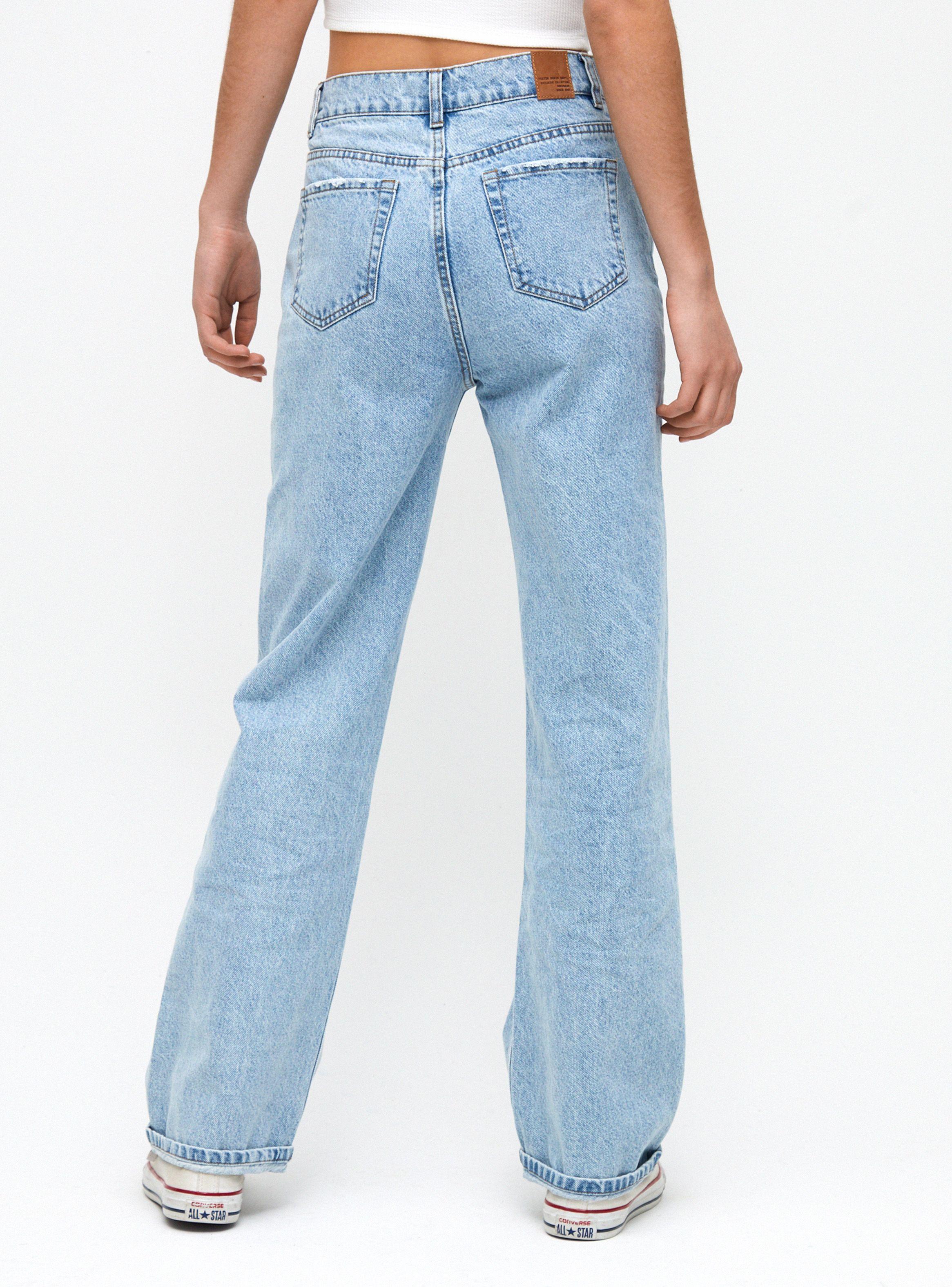 Jeans Straight Pretina Cruzada-1