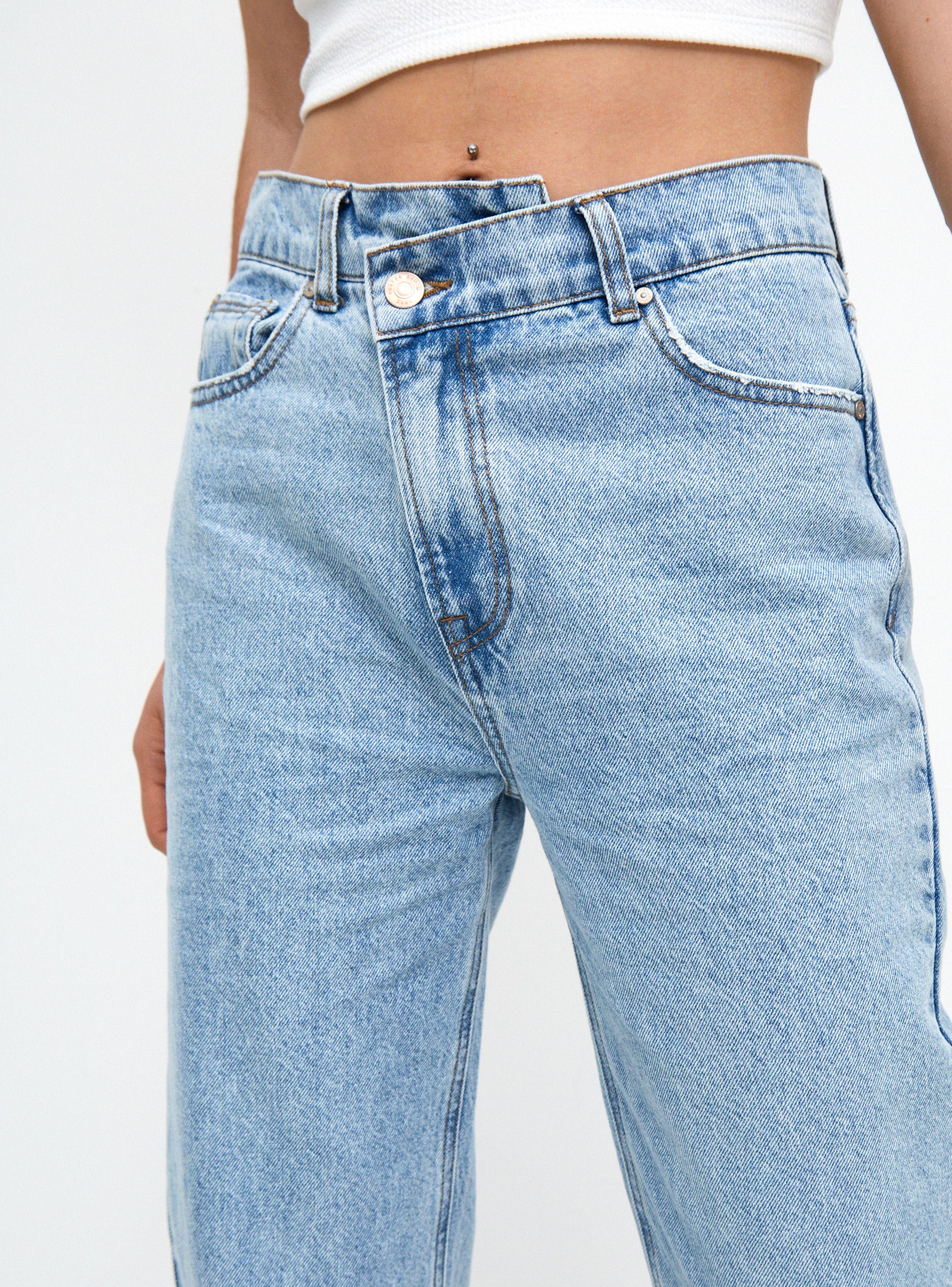 Jeans Straight Pretina Cruzada-2