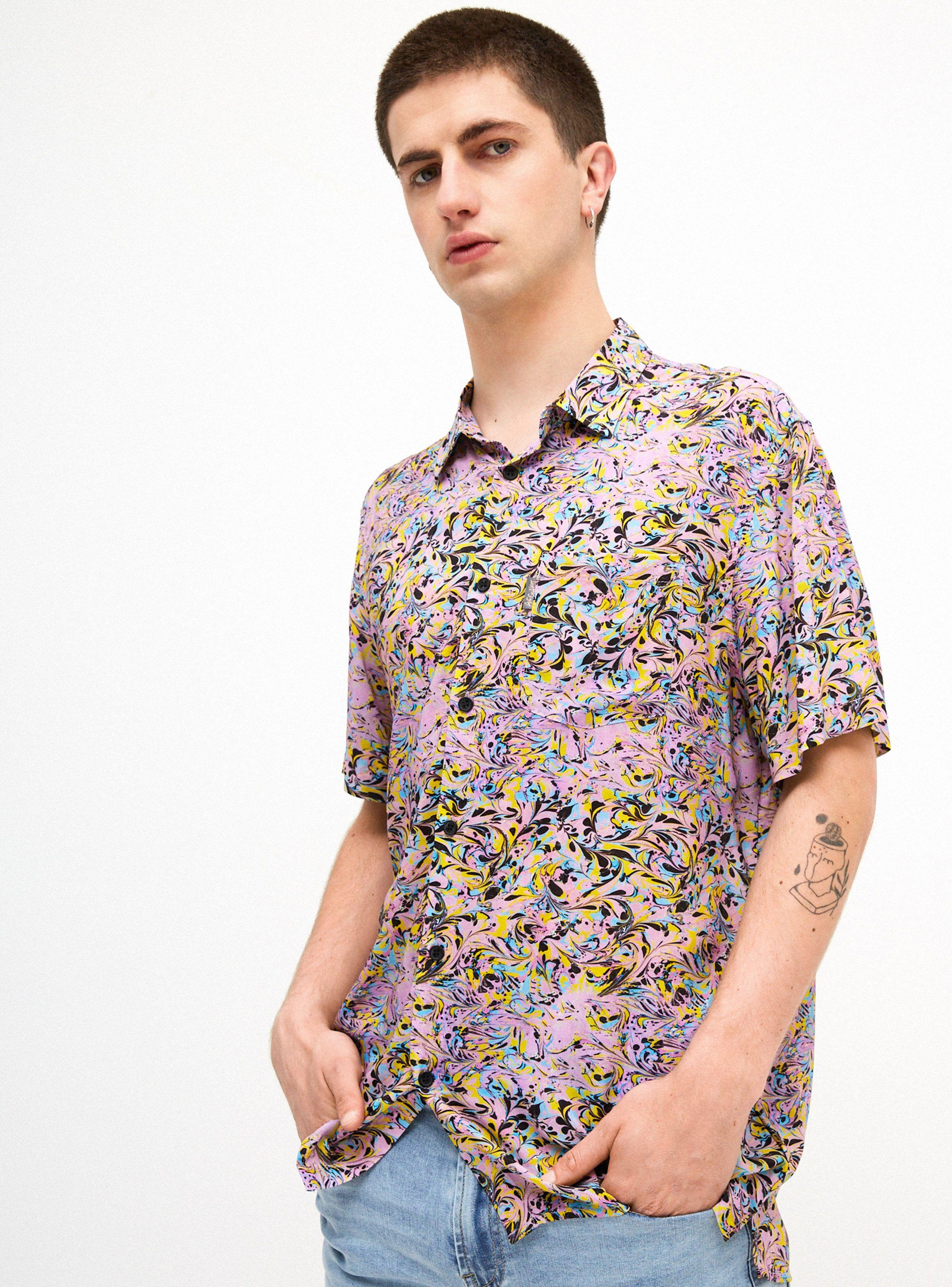 Camisa Manga Corta Art Gallery Wara-1