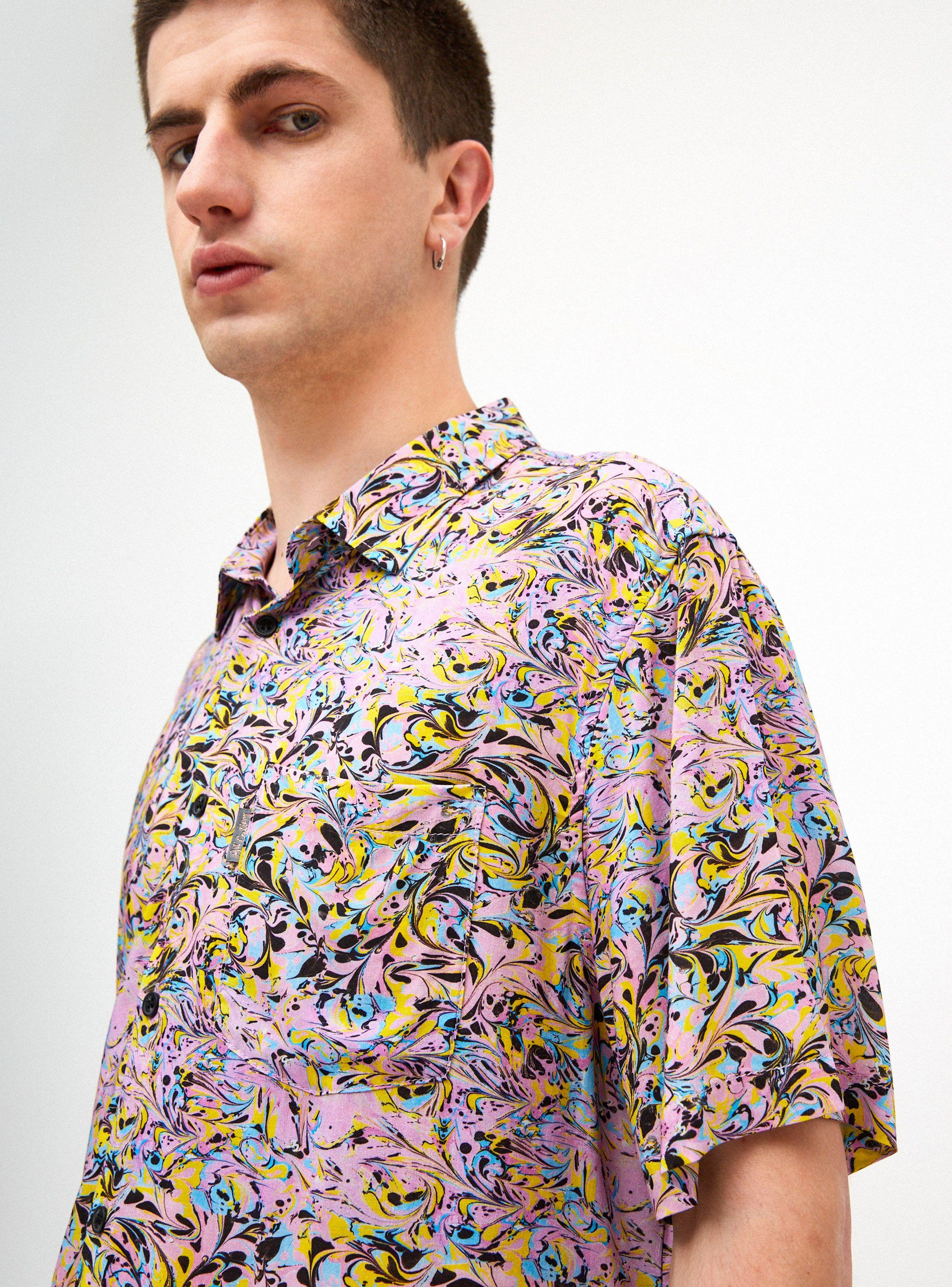 Camisa Manga Corta Art Gallery Wara-3