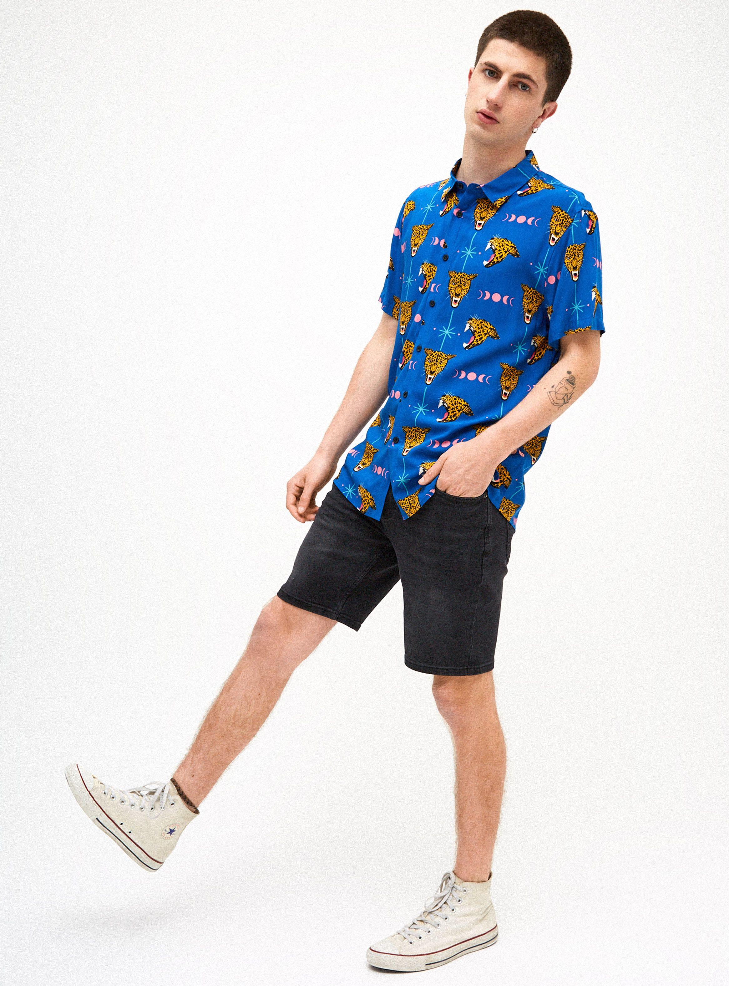 Camisa Manga Corta Bosquetro Art Gallery-4