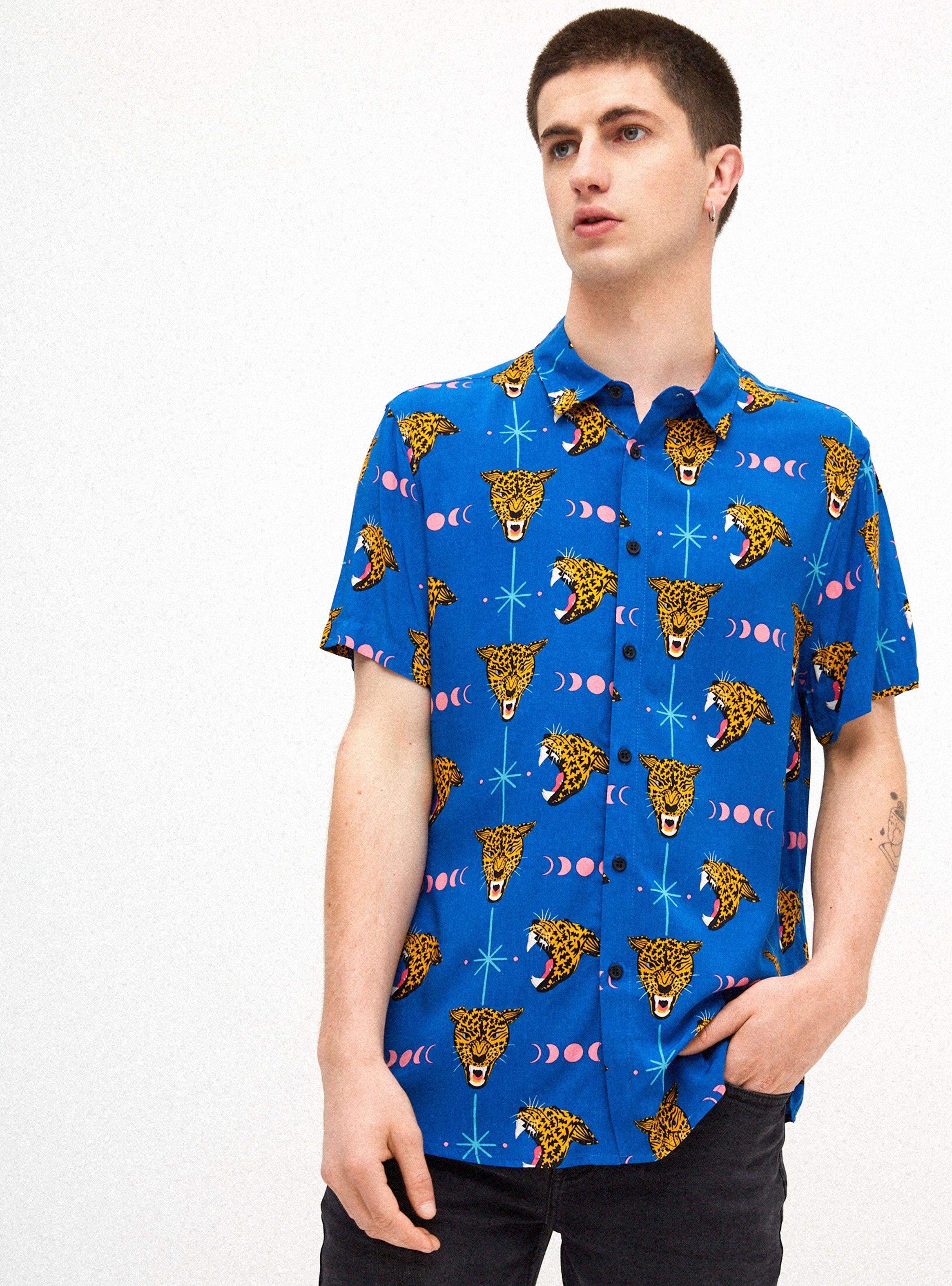 Camisa Manga Corta Bosquetro Art Gallery-1