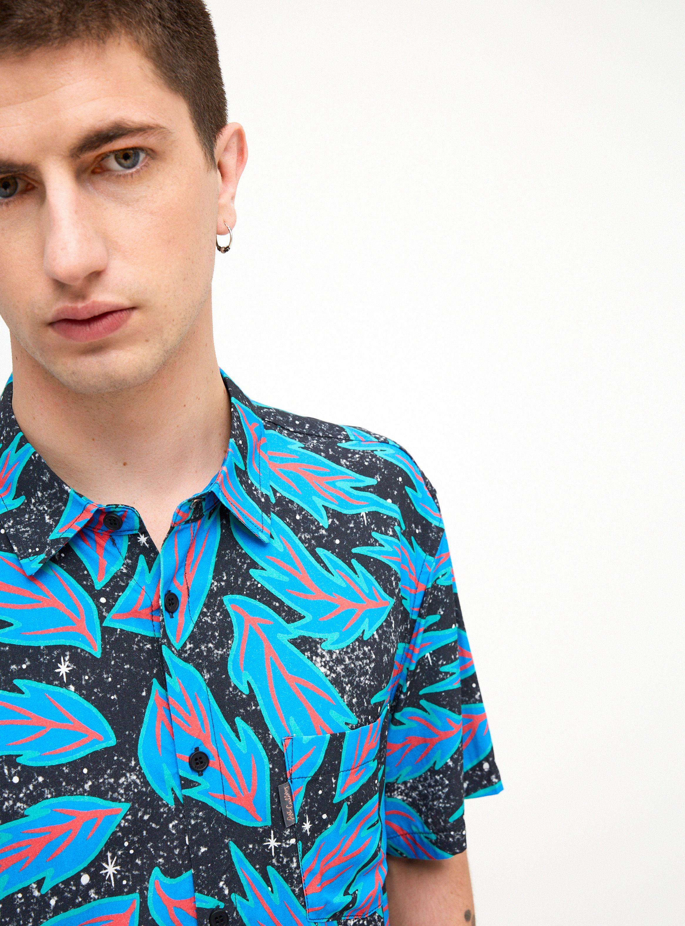Camisa Art Gallery Bosquetro Manga Corta-3