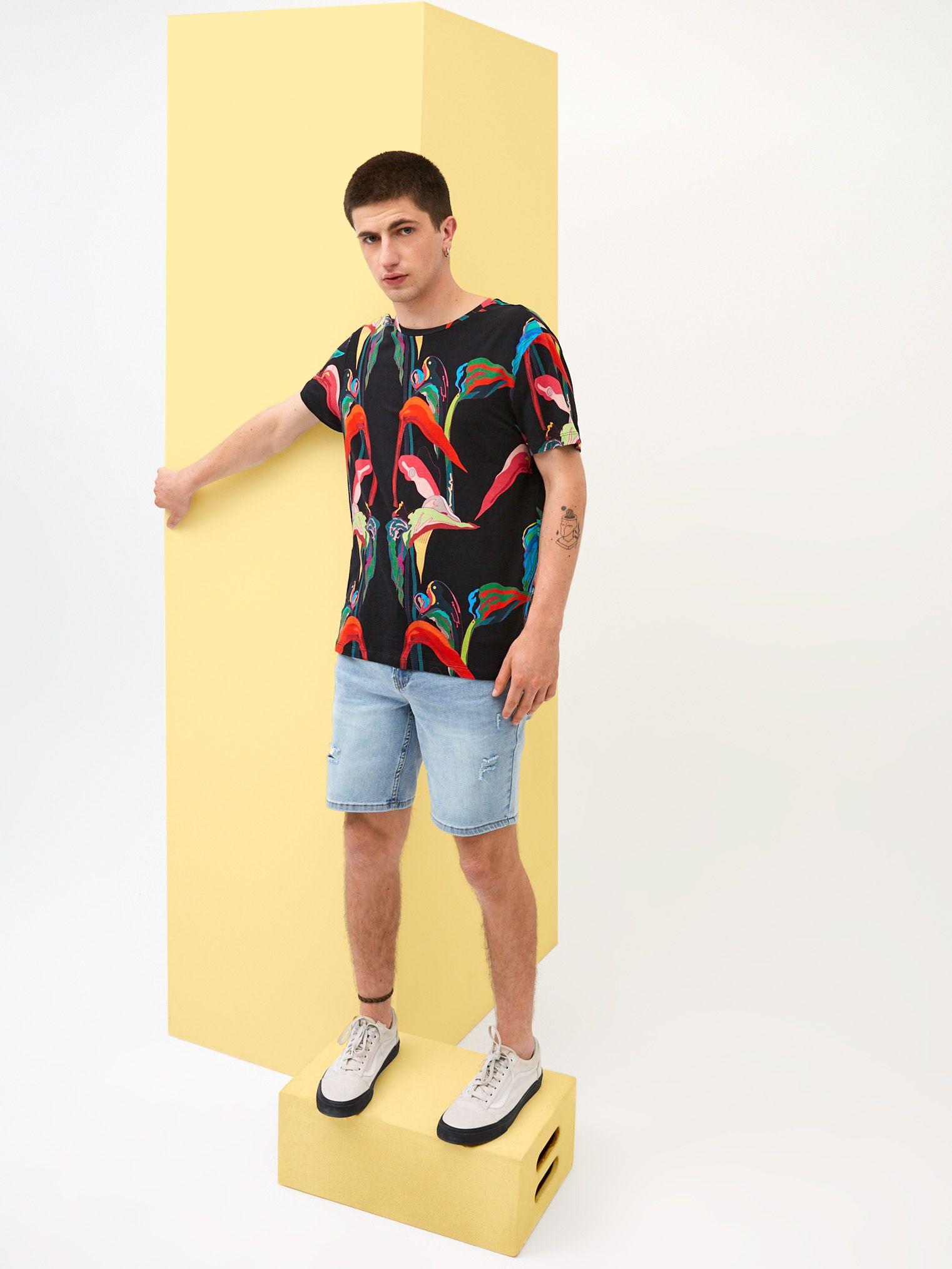 Polera Manga Corta Art Gallery Santiago Errázuriz-0