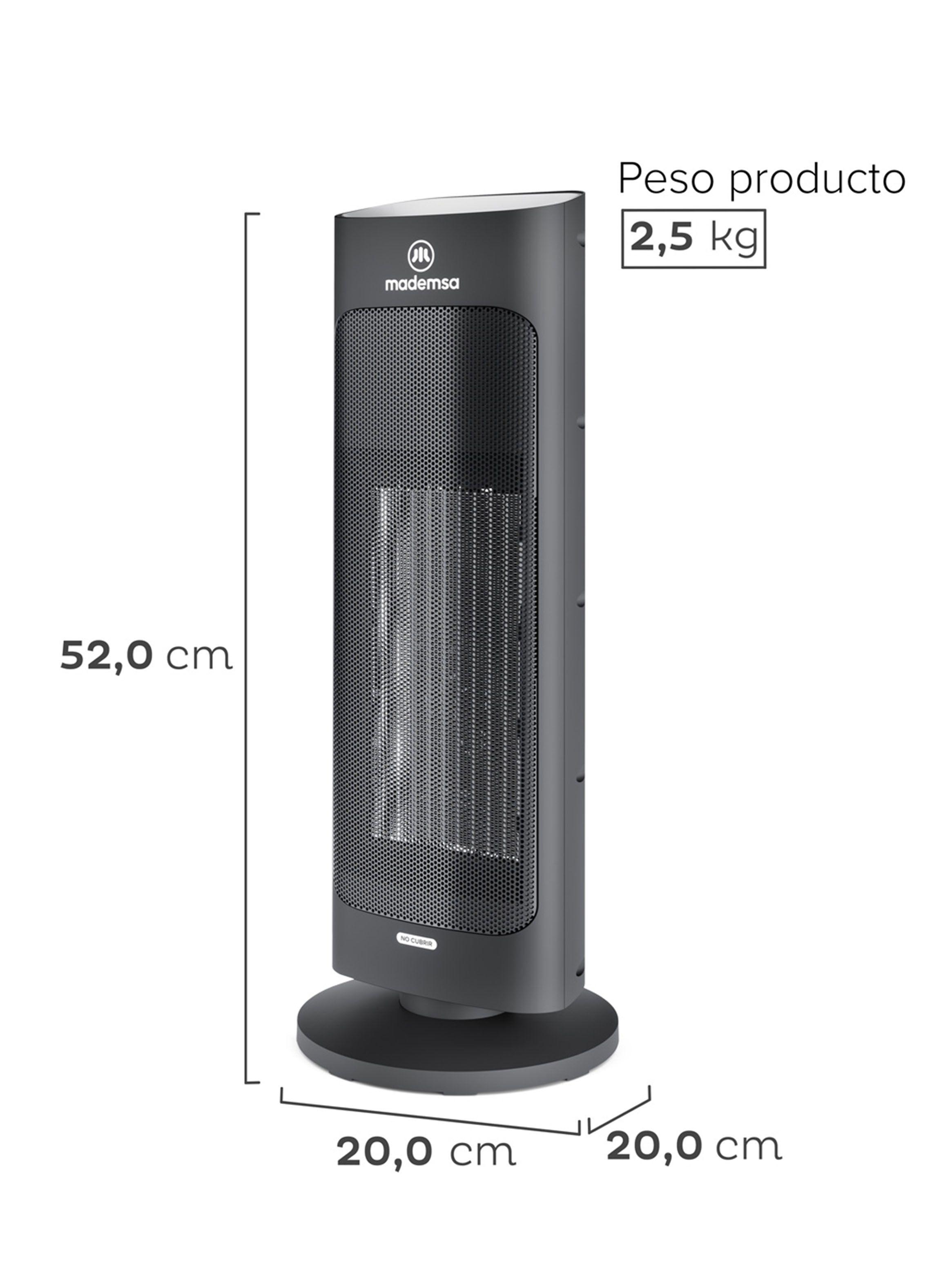 Estufa PTC 2000W EH100 Negro-1