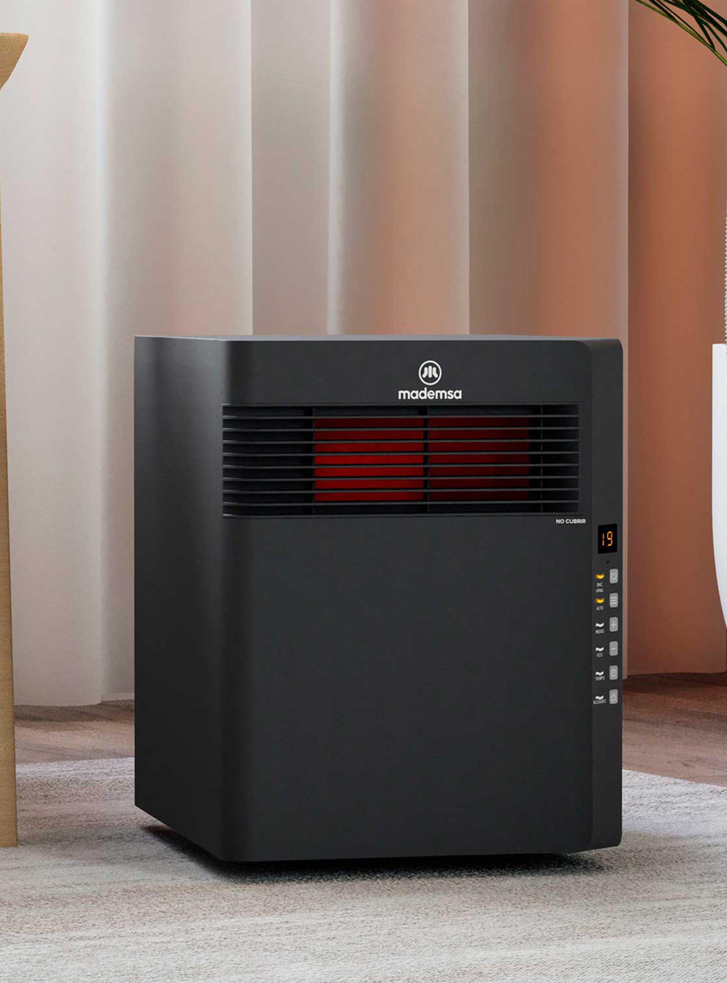 Estufa Infrarrojo 1500W INF10 Negro-6