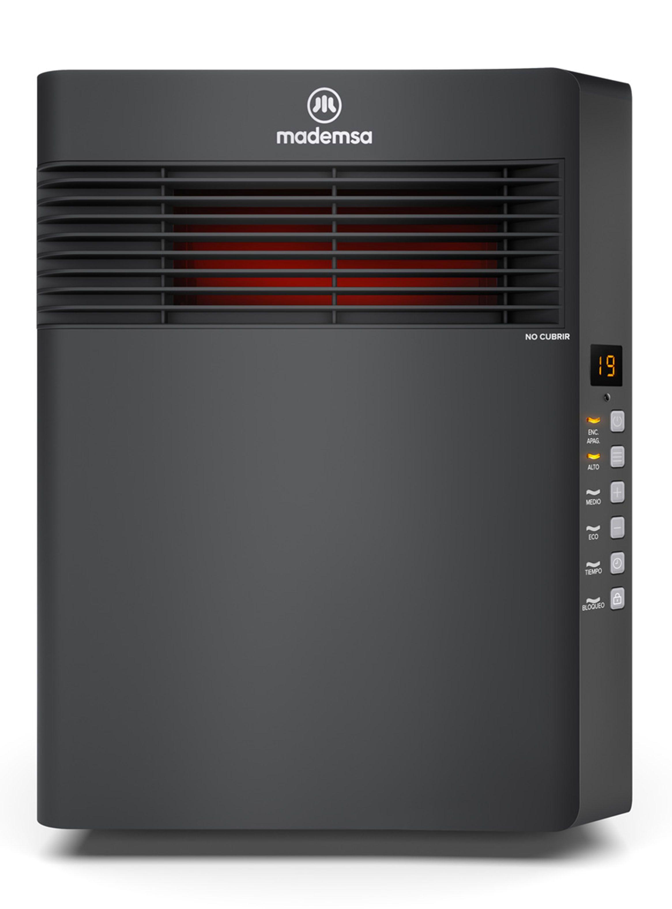 Estufa Infrarrojo 1500W INF10 Negro-0