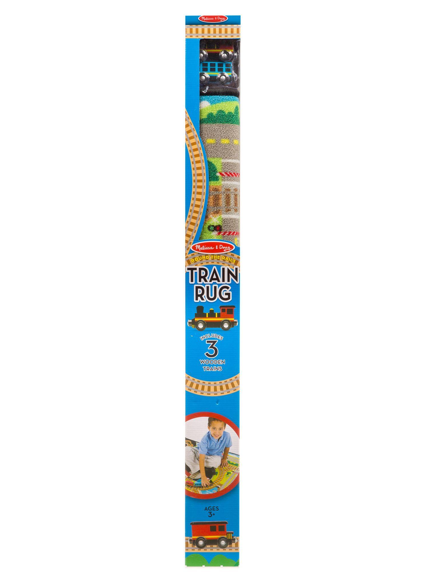 Melissa & Doug Alfombra pista de trenes Caramba-3