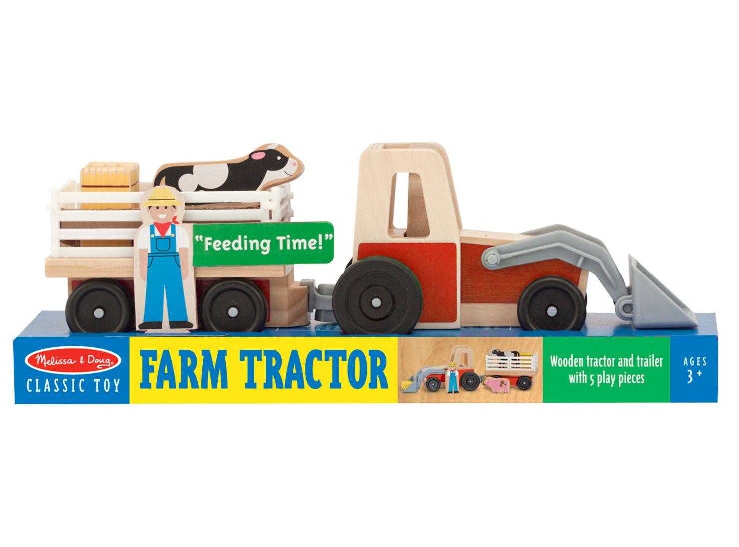 Melissa & Doug Tractor madera Caramba-1