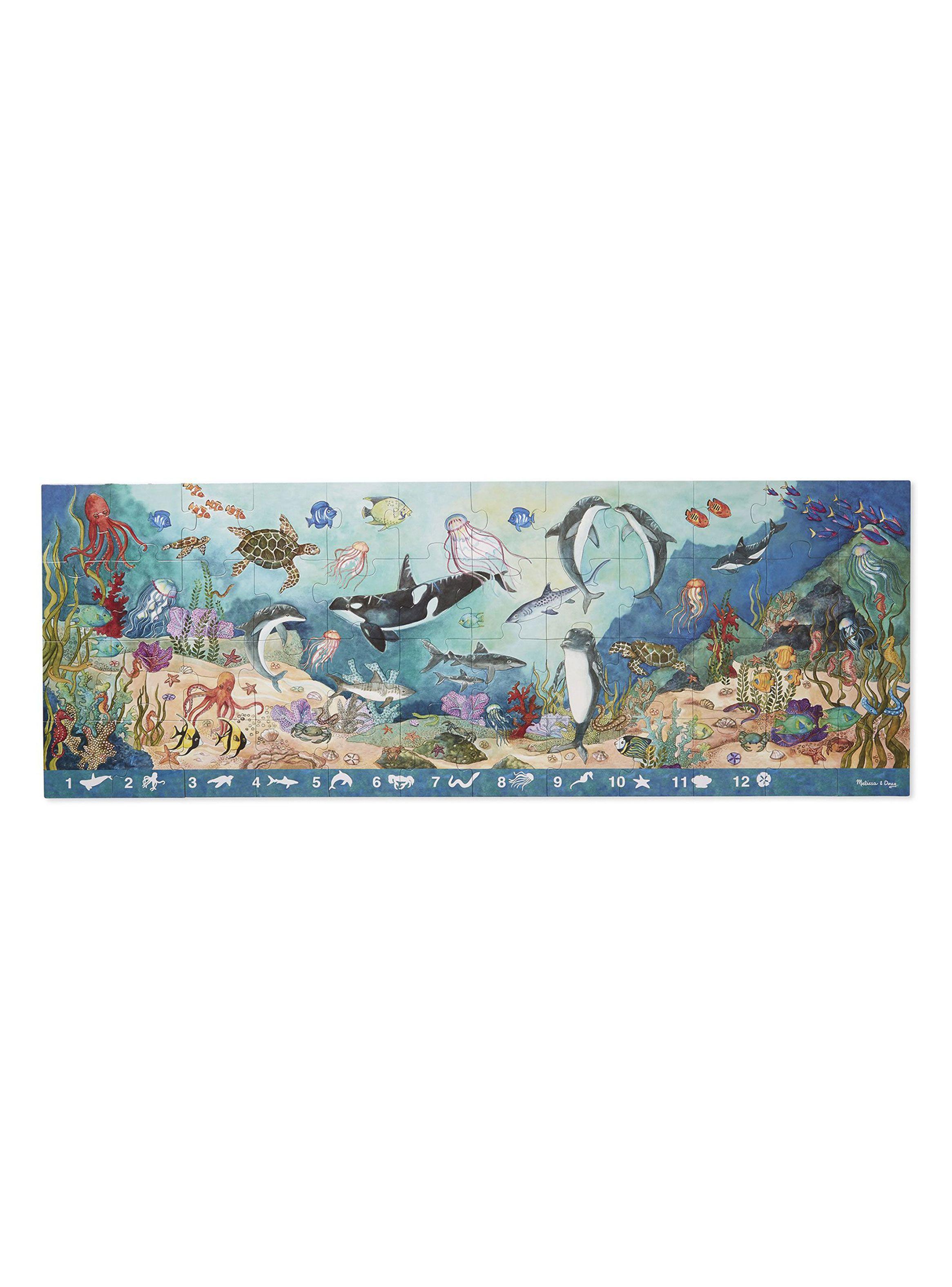 Melissa & Doug Puzzle gigante Bajo del mar - 48 piezas Caramba-1