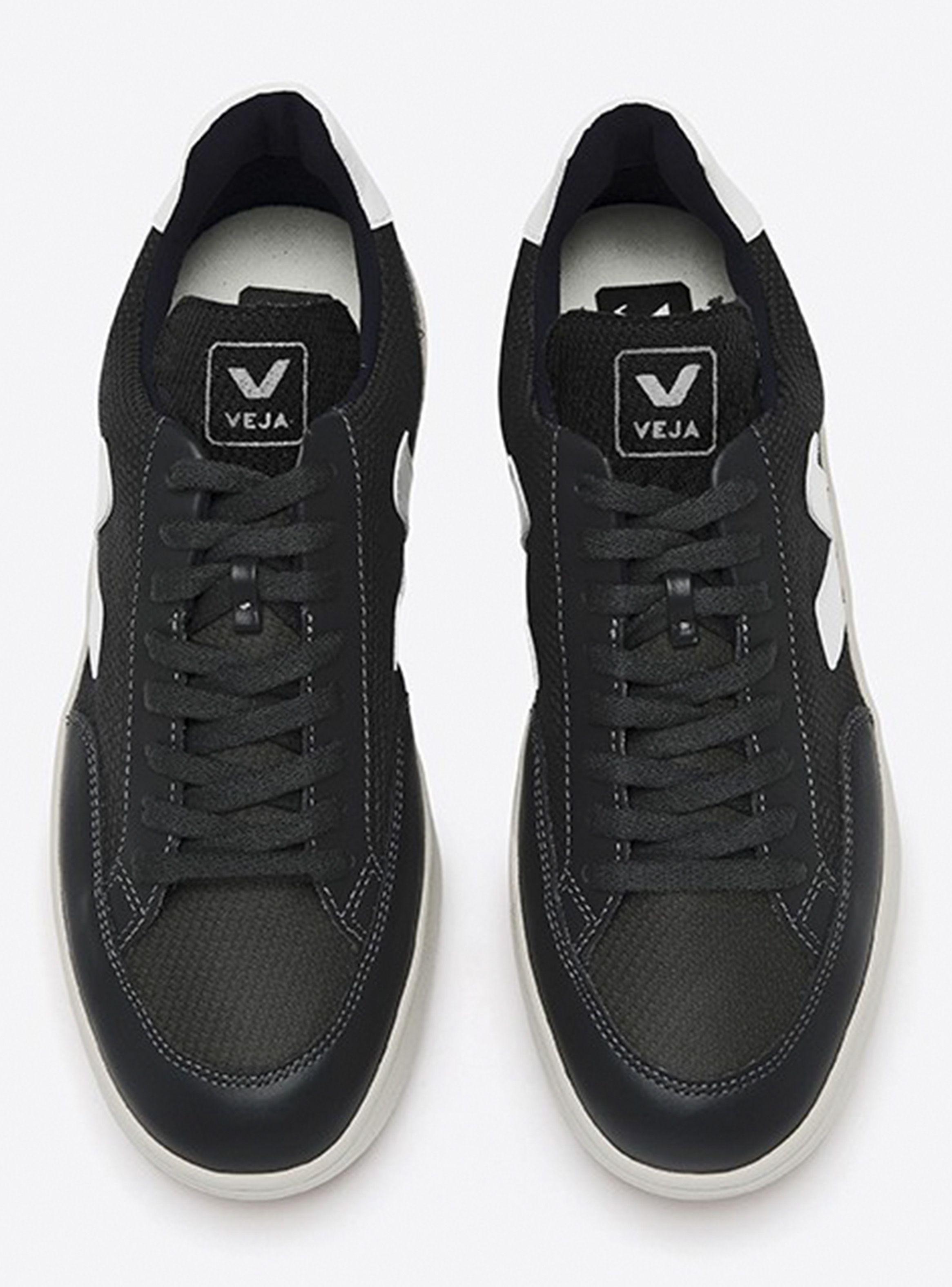 Zapatilla Urbana Veja Mujer V-12 Negro-2