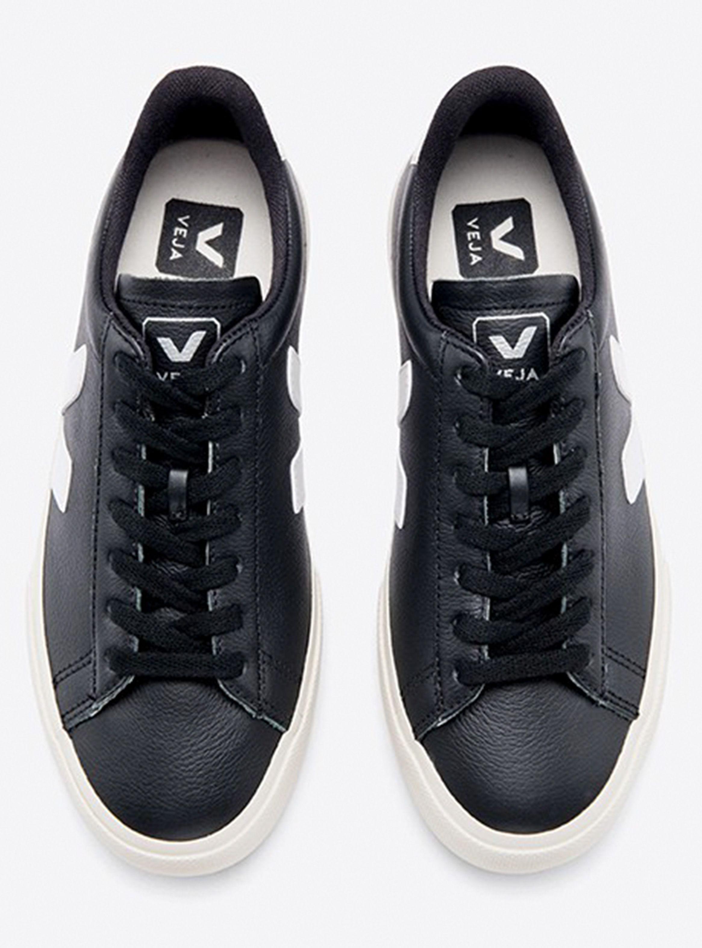 Zapatilla Urbana Veja Mujer Campo Negro-2