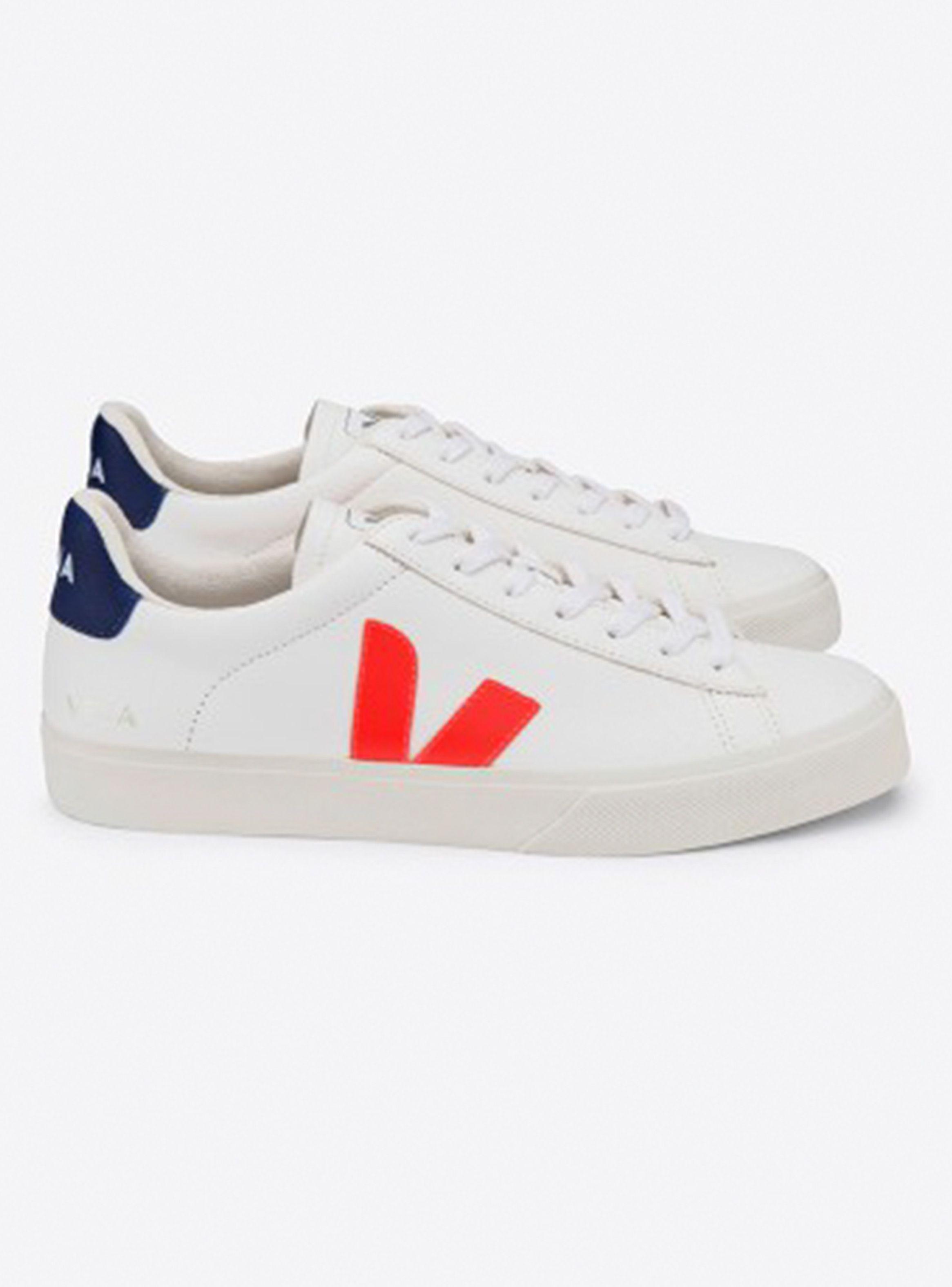 Zapatilla Urbana Mujer Campo Logo Rojo-1