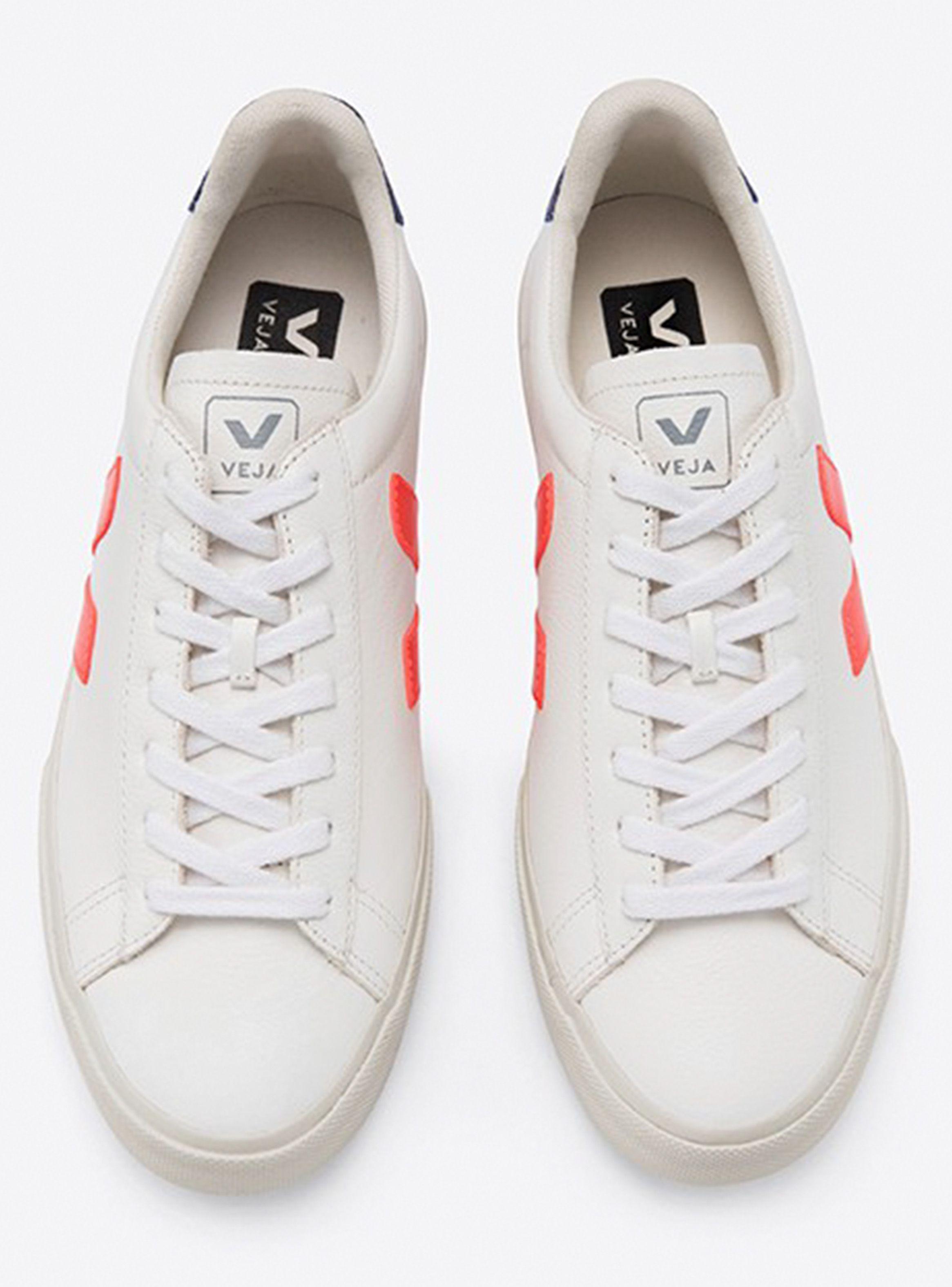 Zapatilla Urbana Mujer Campo Logo Rojo-2