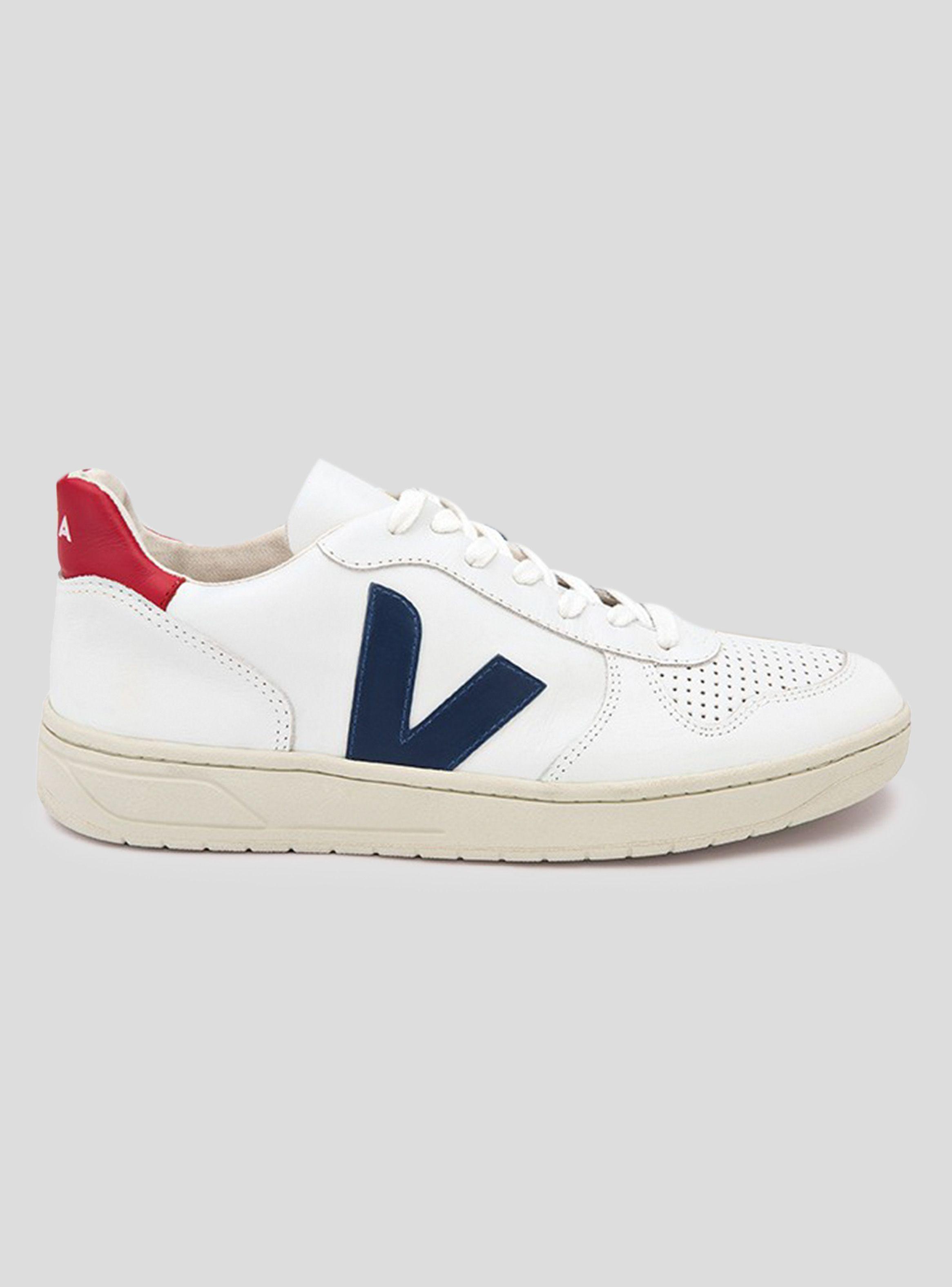 Zapatilla Veja Urbana Hombre V-10 Logo Azul-0