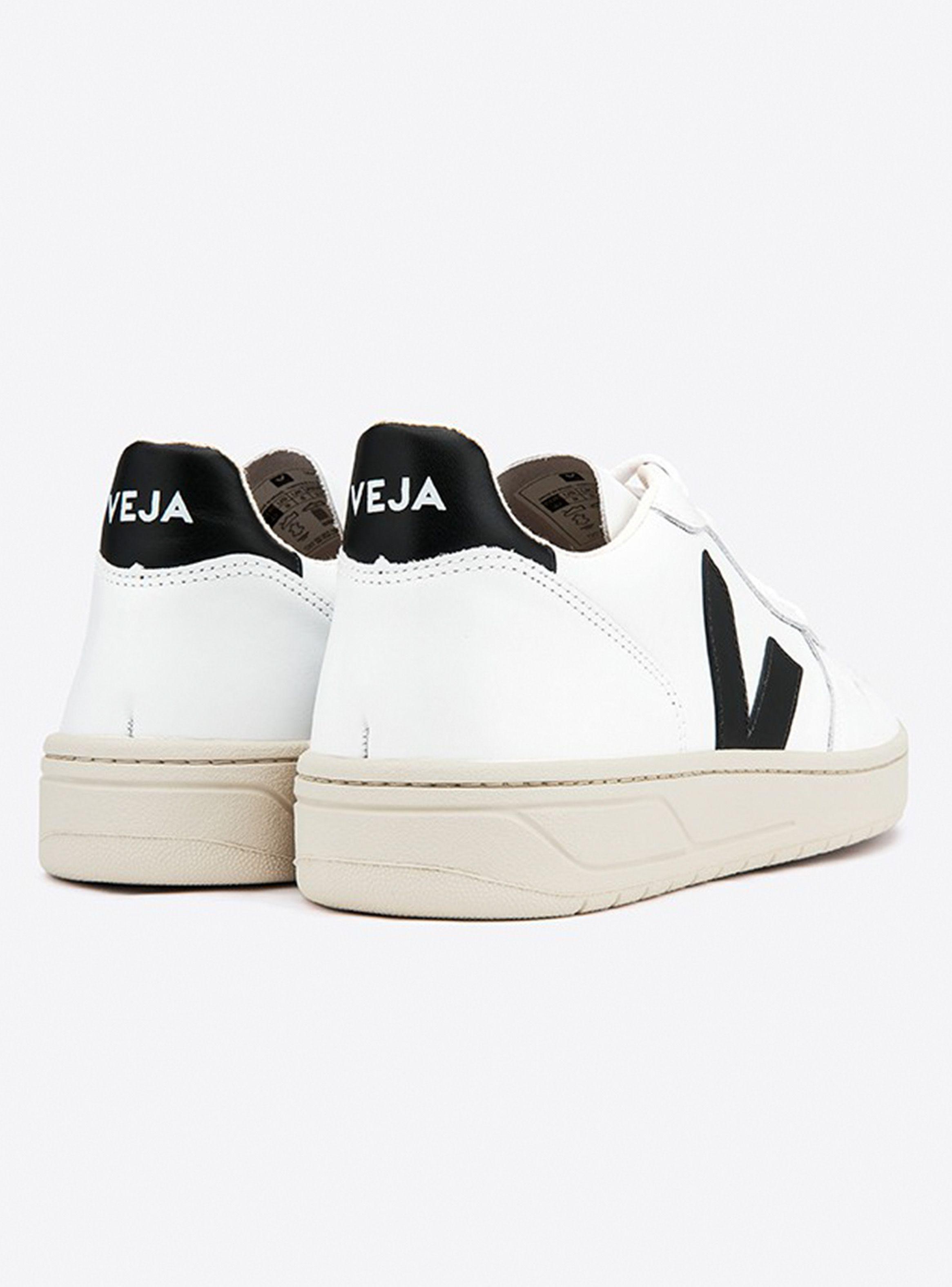 Zapatilla Veja Urbana Hombre V-10 Logo Negro-3