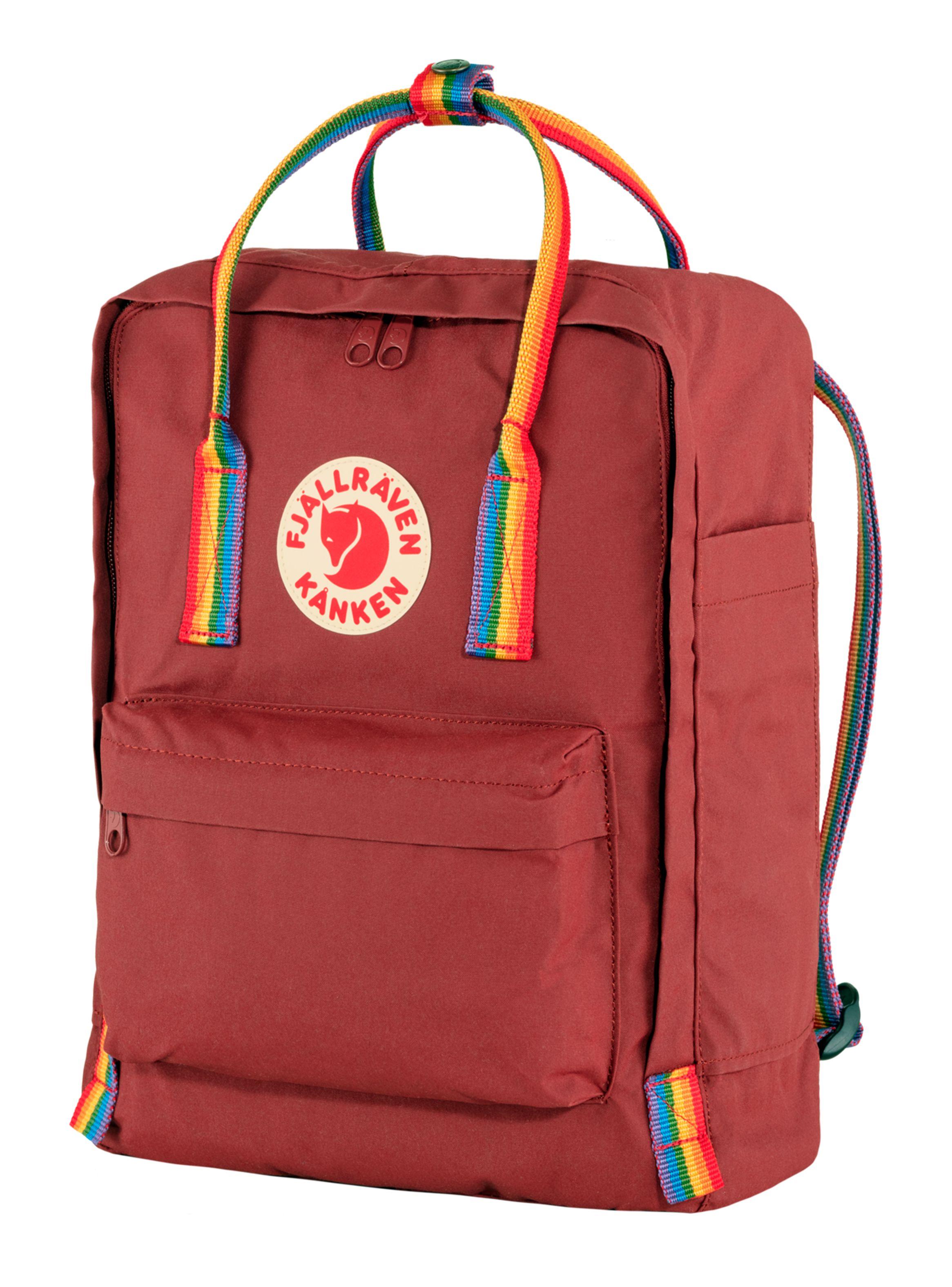 Mochila Kanken Rainbow Ox Red-2