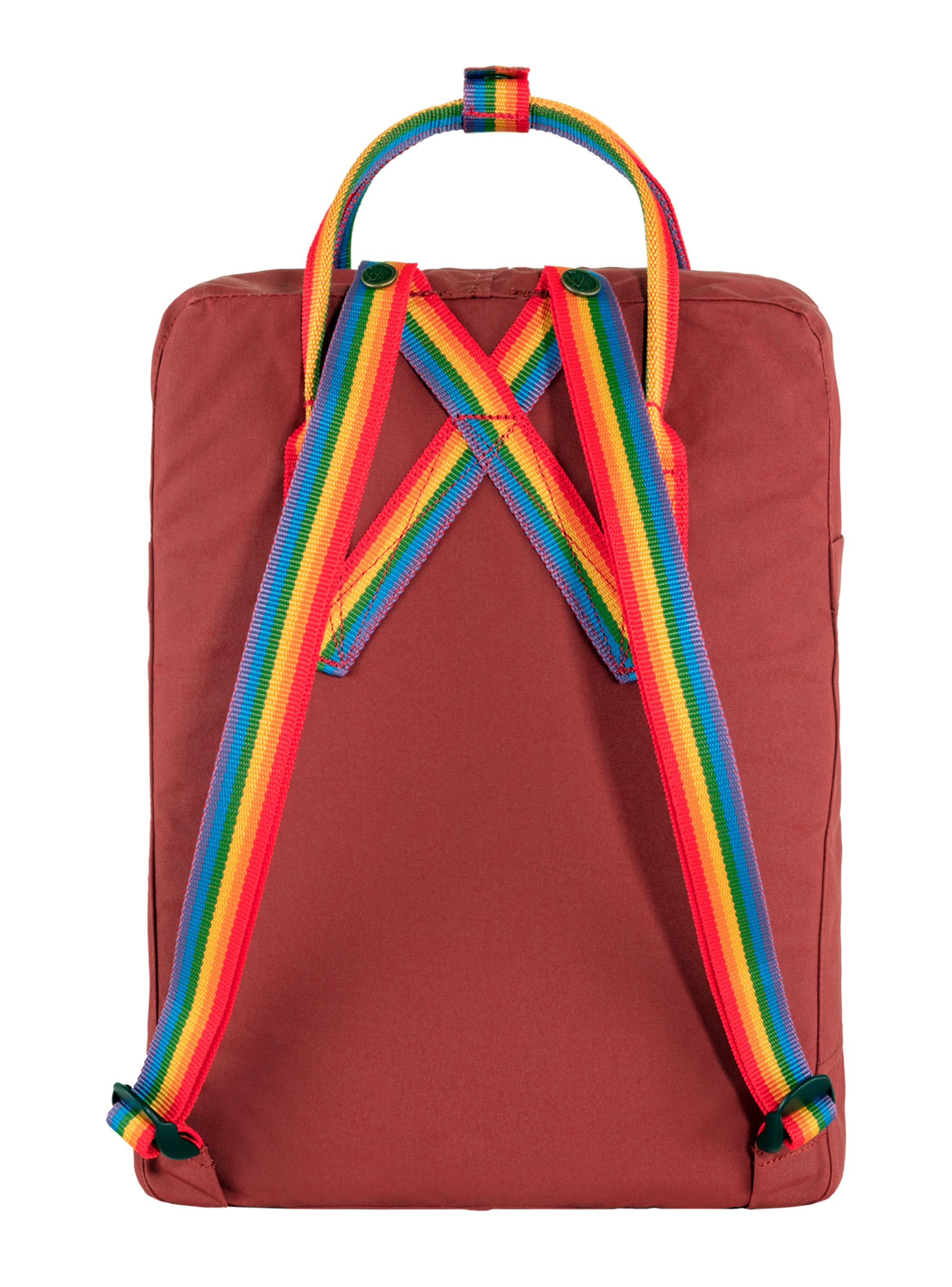 Mochila Kanken Rainbow Ox Red-1