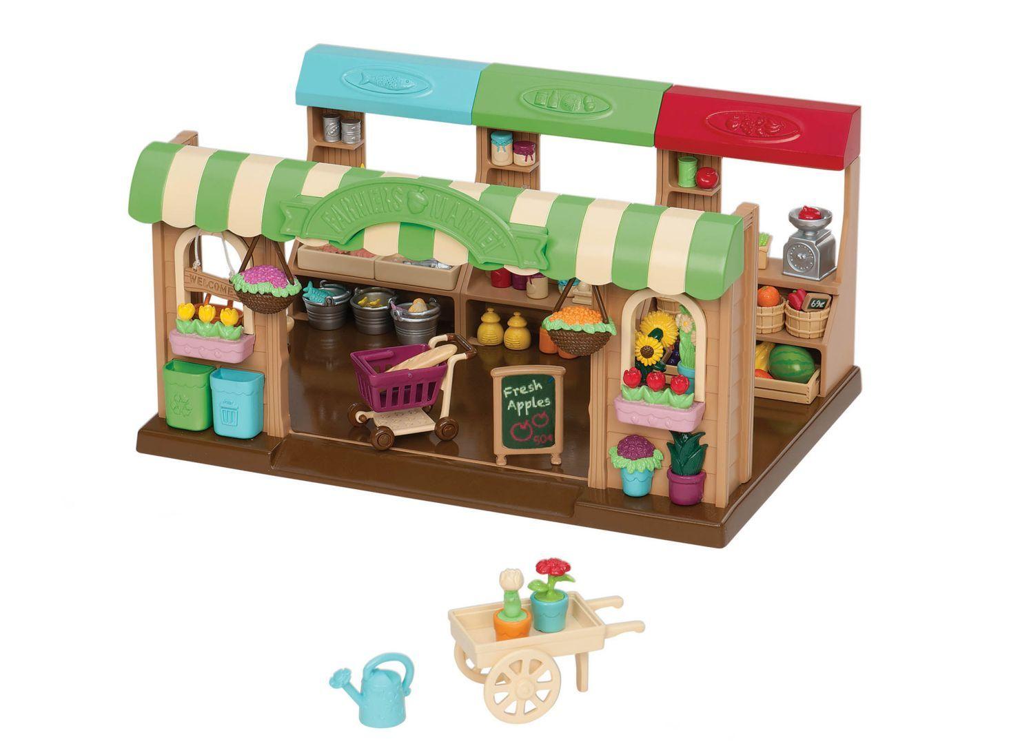 Lil Woodzeez Pleyset mercado de frutas Caramba-0