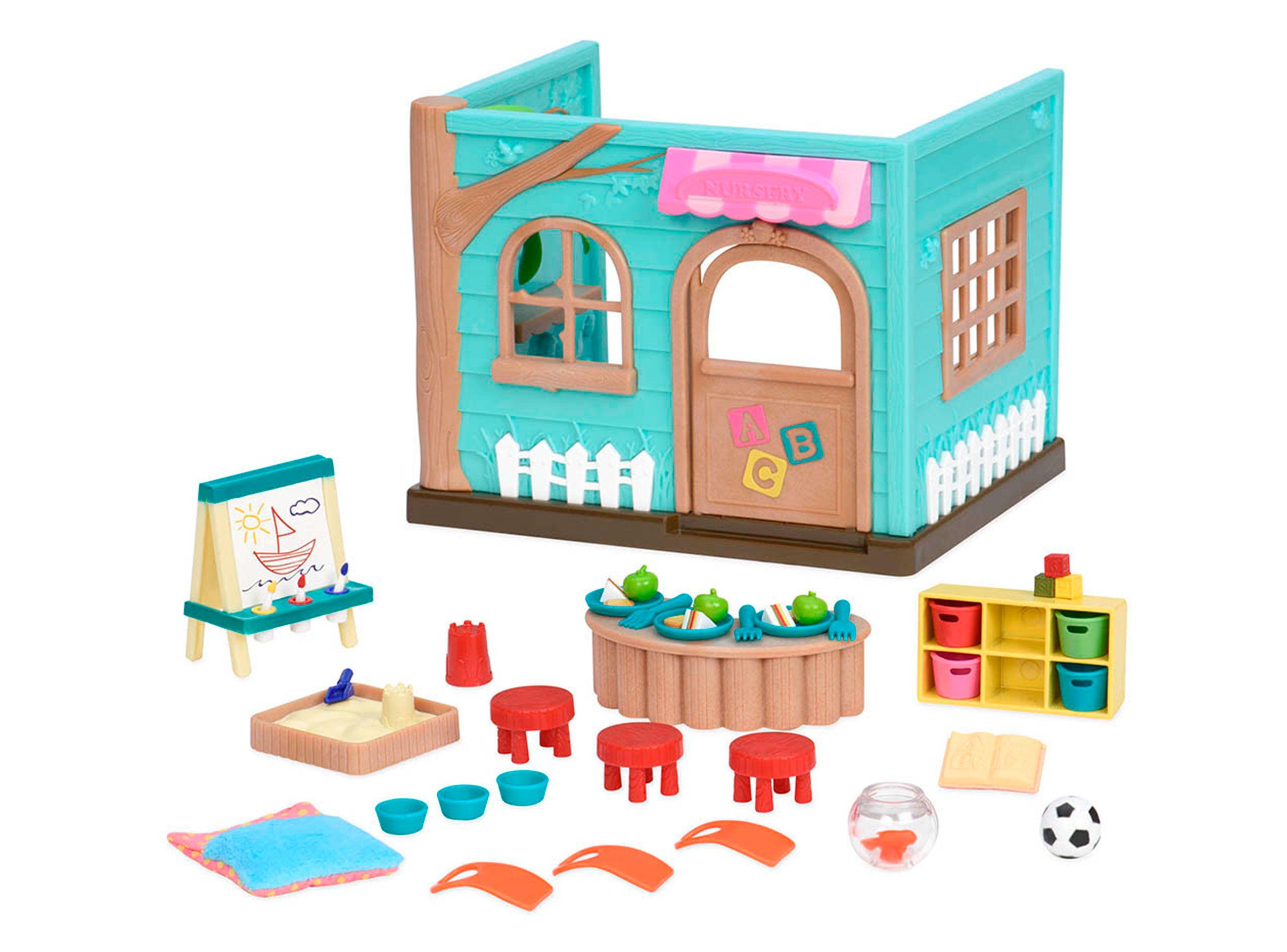 Lil Woodzeez Playset guardería Caramba-0