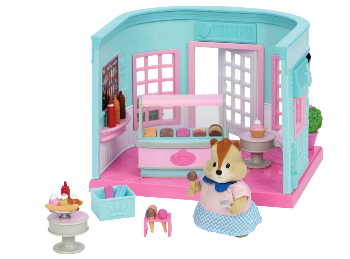 Lil Woodzeez Playset heladería Caramba-1