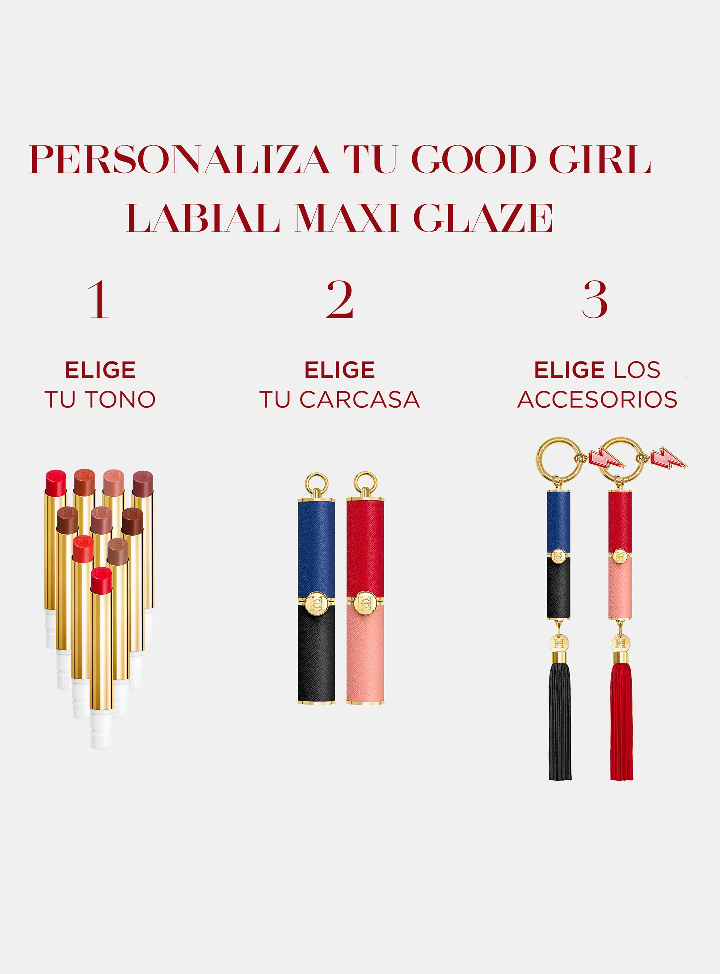 Good Girl Maxi Glaze Lipstick Carolina Herrera 841 Shine 2.3 g-4