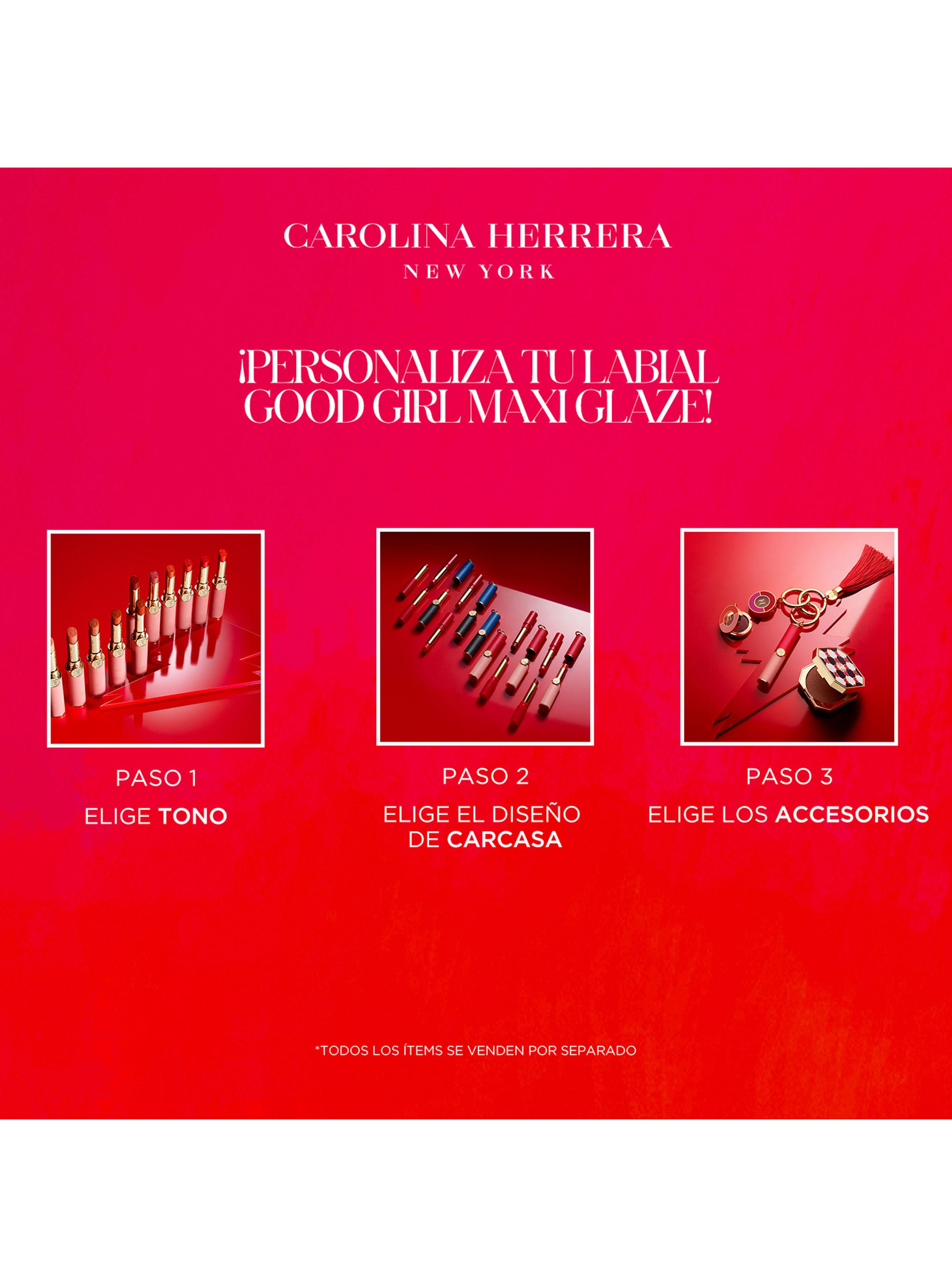 Good Girl Maxi Glaze Lipstick Case Carolina Herrera Red & Pink -5