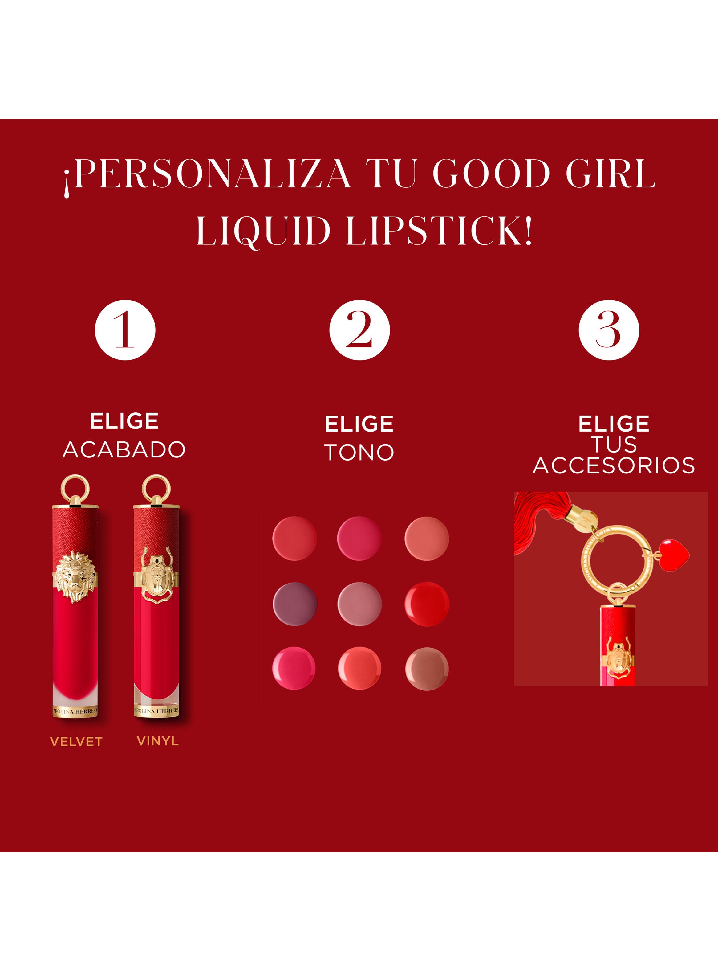 Good Girl Liquid Lipstick Vinyl Carolina Herrera 310 Carolina 5 ml-4