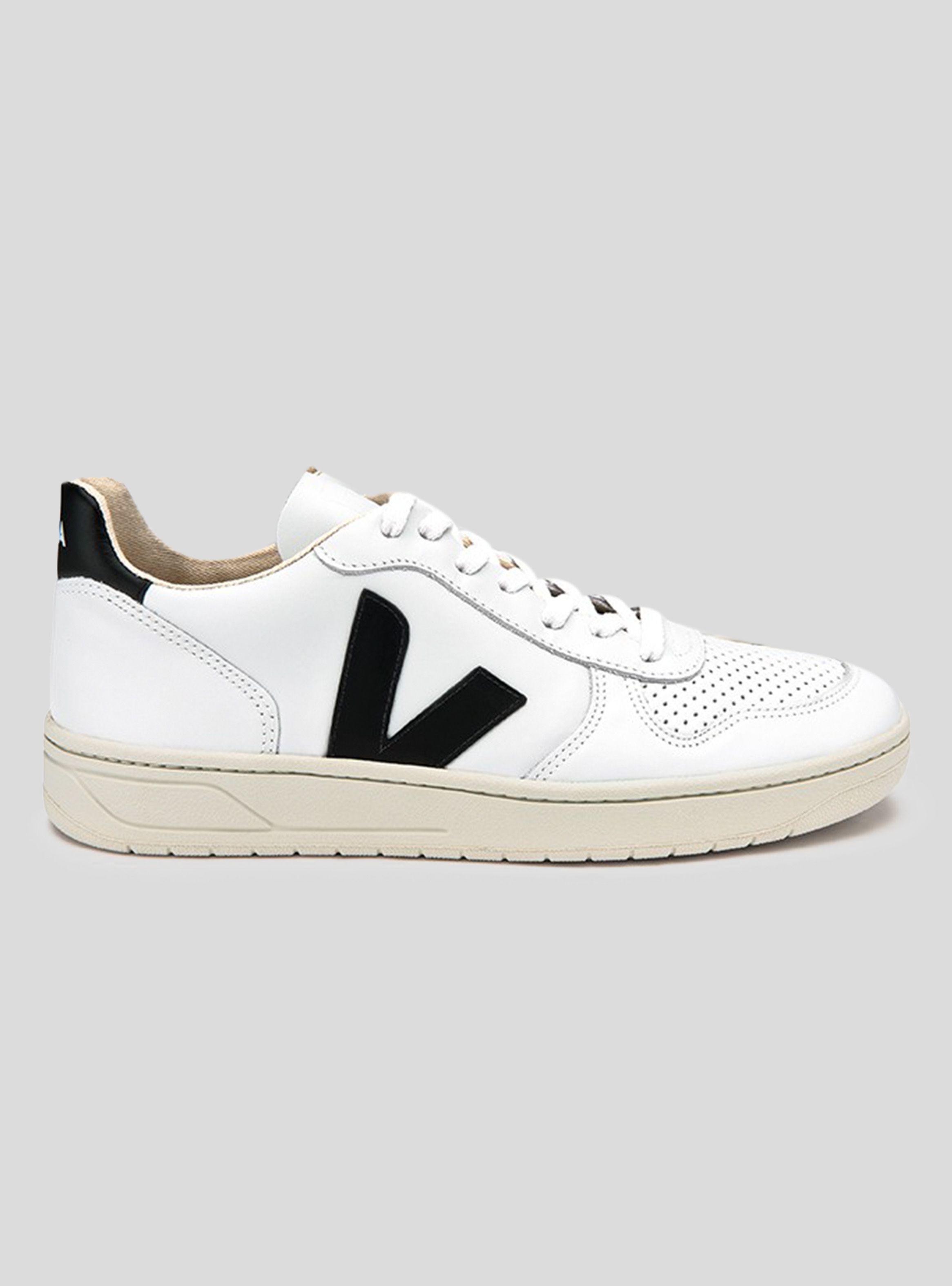 Zapatilla Urbana Mujer V-10 Logo Negro-0