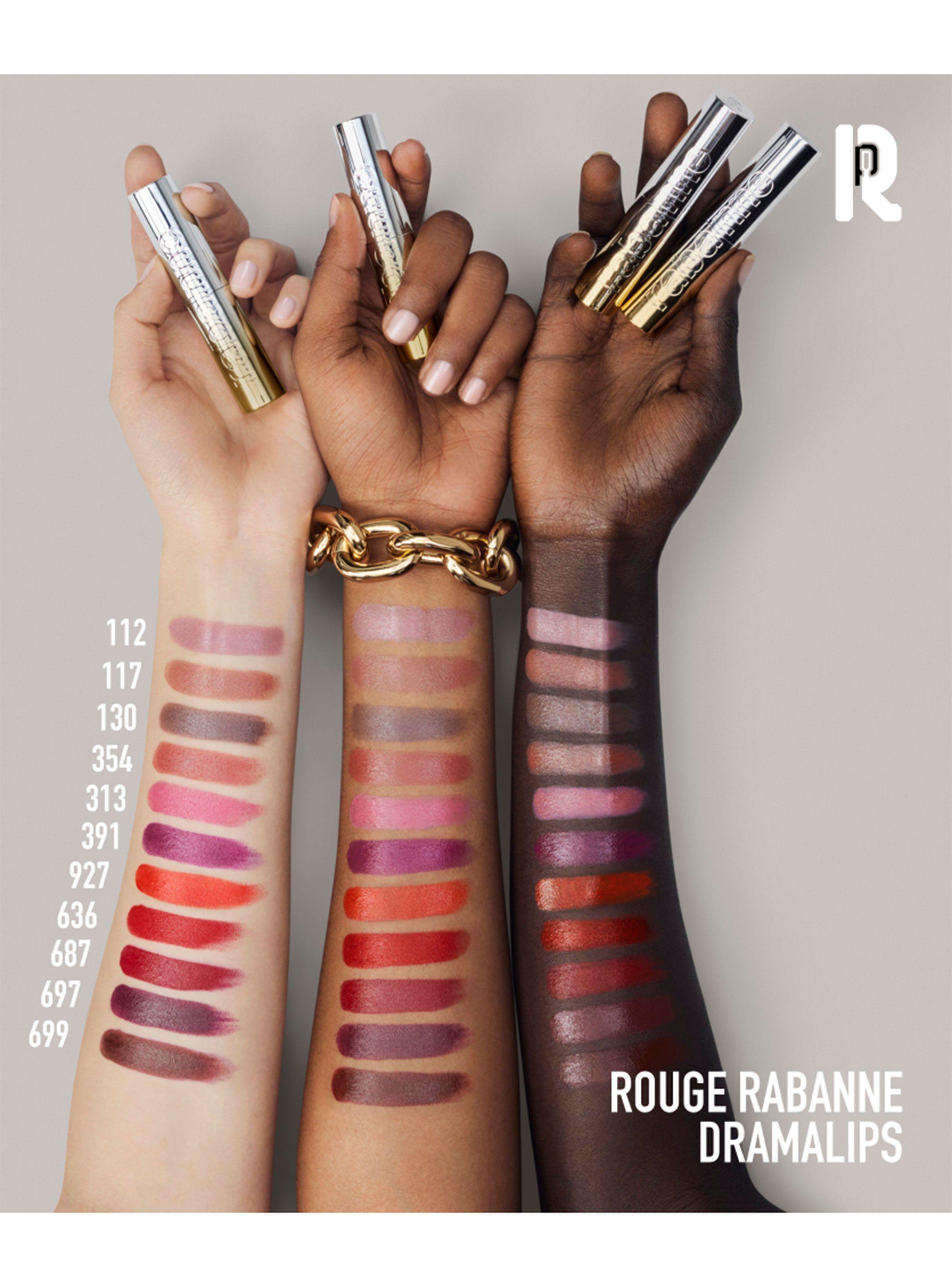 Dramalips Glassy Lipstick Barra de Labios Brillante Nude 3g Rabanne-5