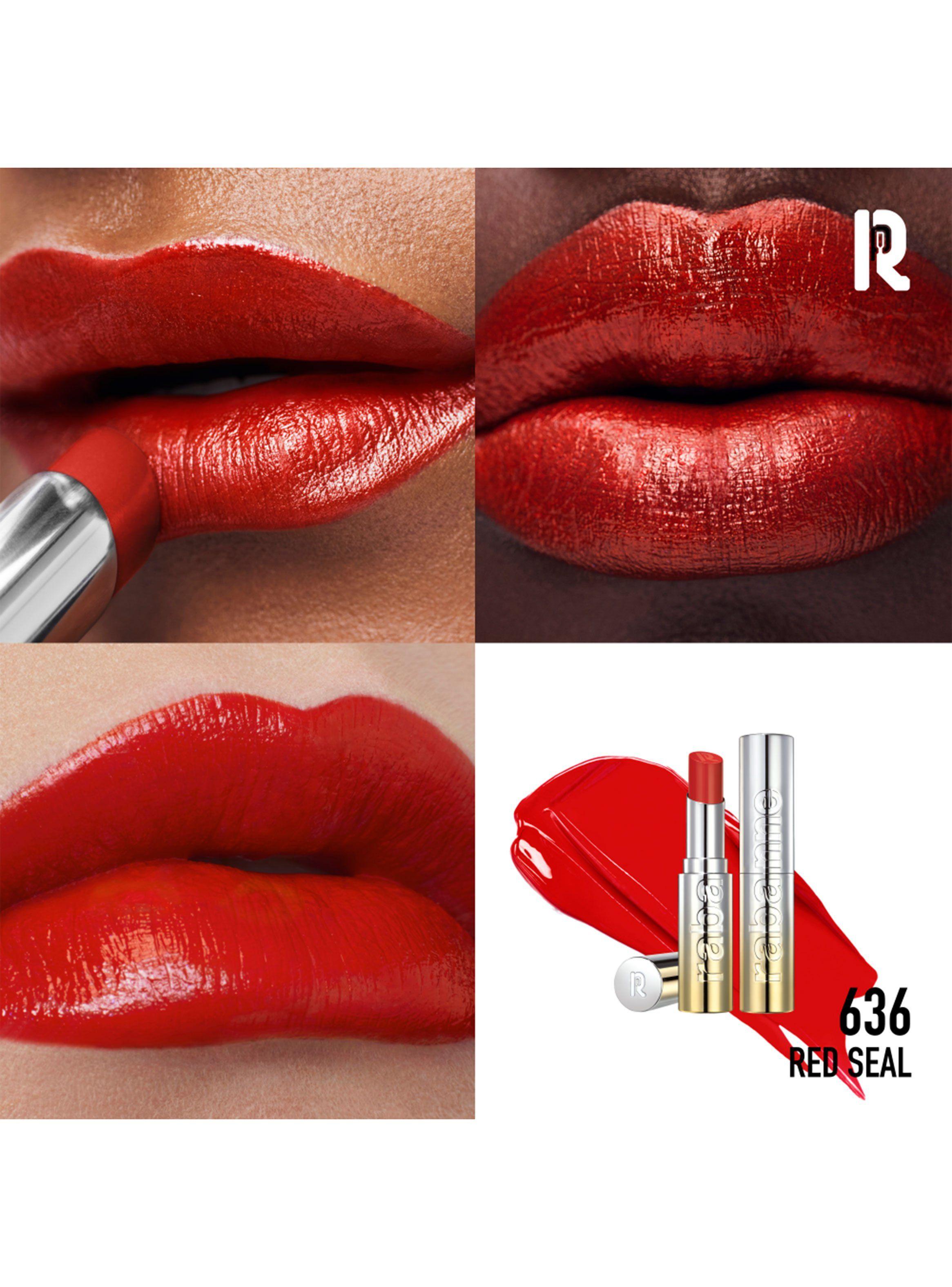 Dramalips Glassy Lipstick Barra de Labios Brillante Red 3g Rabanne-2
