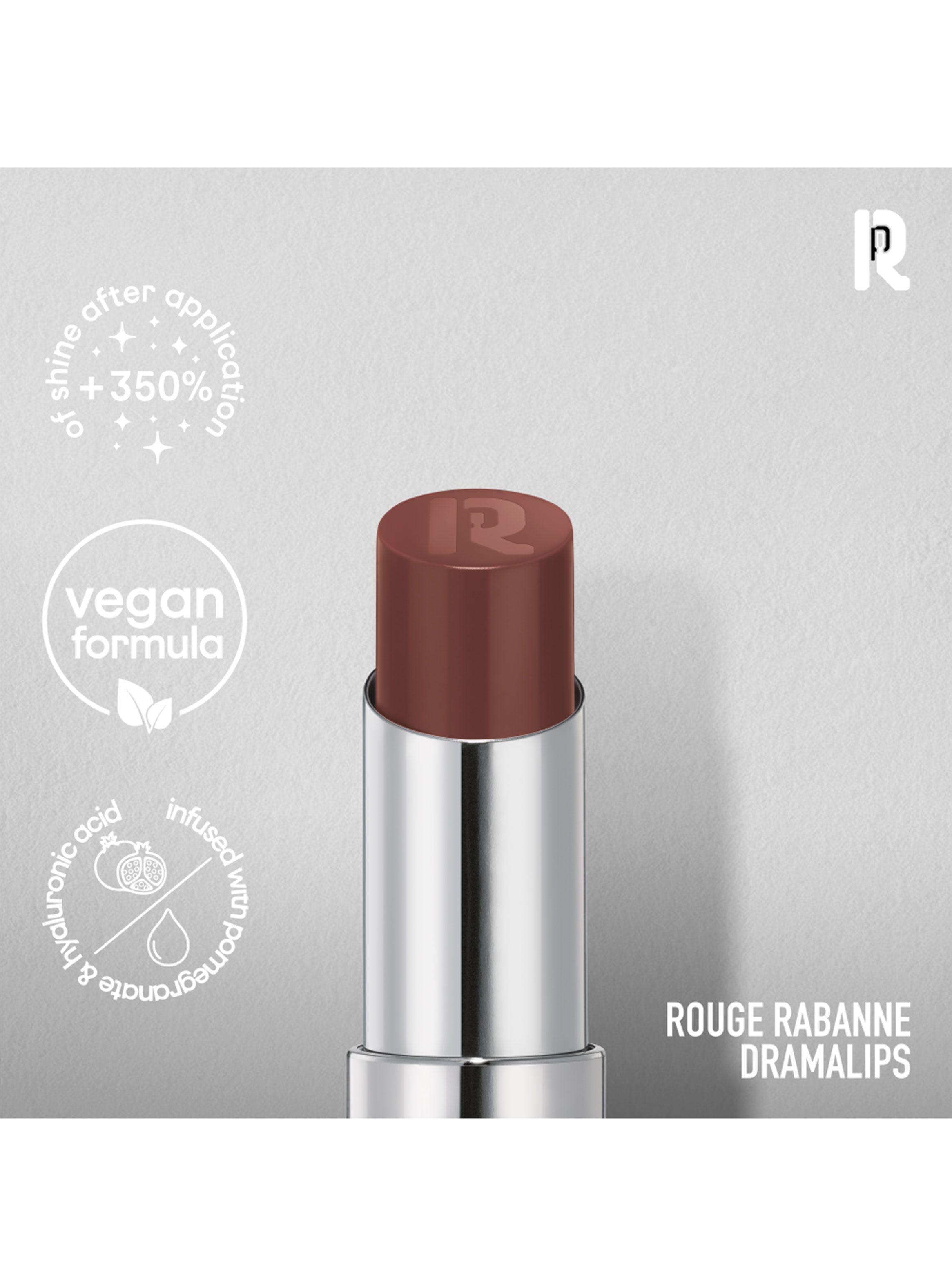 Dramalips Glassy Lipstick Barra de Labios Brillante Brown 3 g Rabanne-3