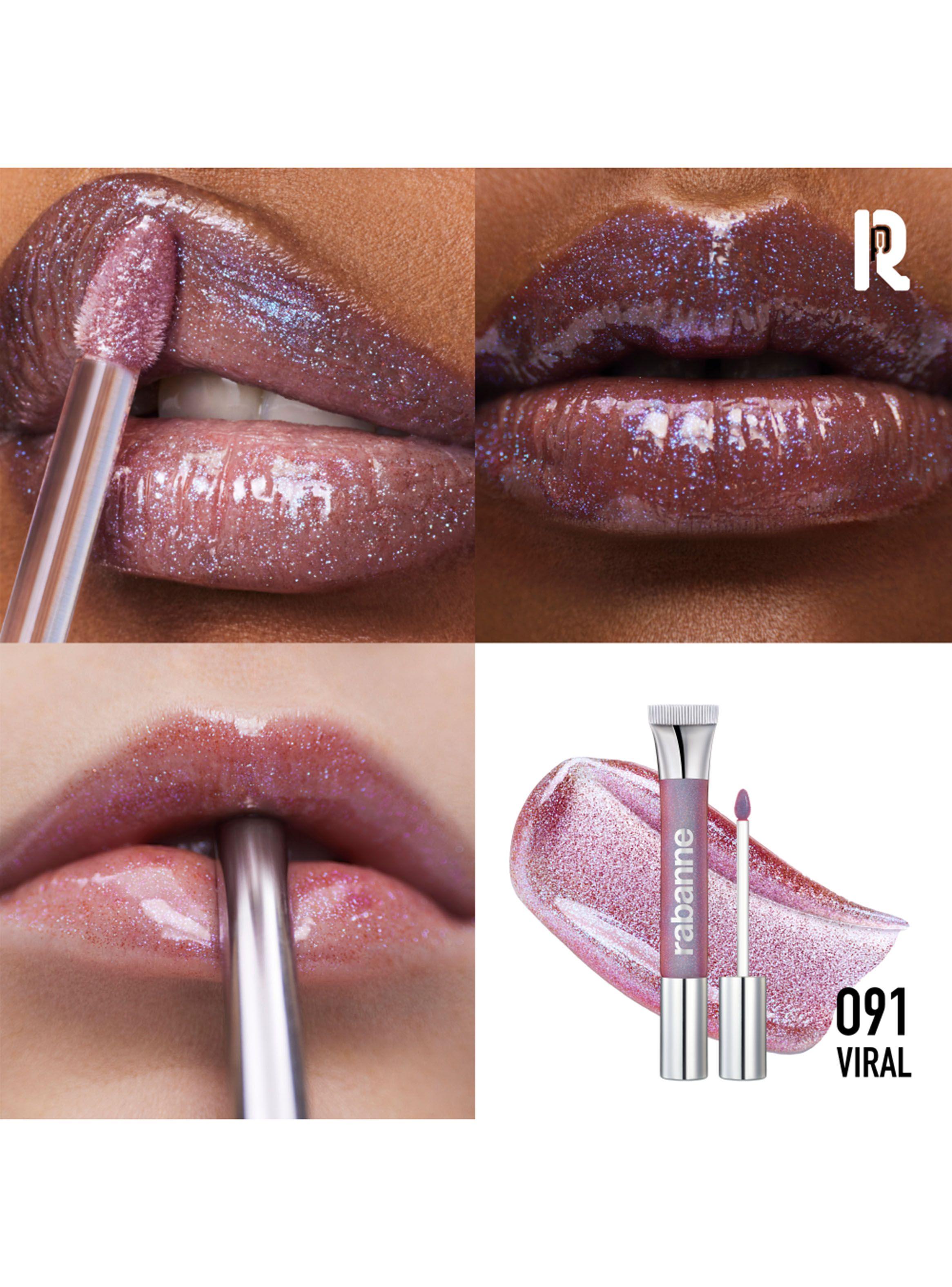 Glowies Lipgloss Brillo Labial Plum 9 ml Rabanne-2