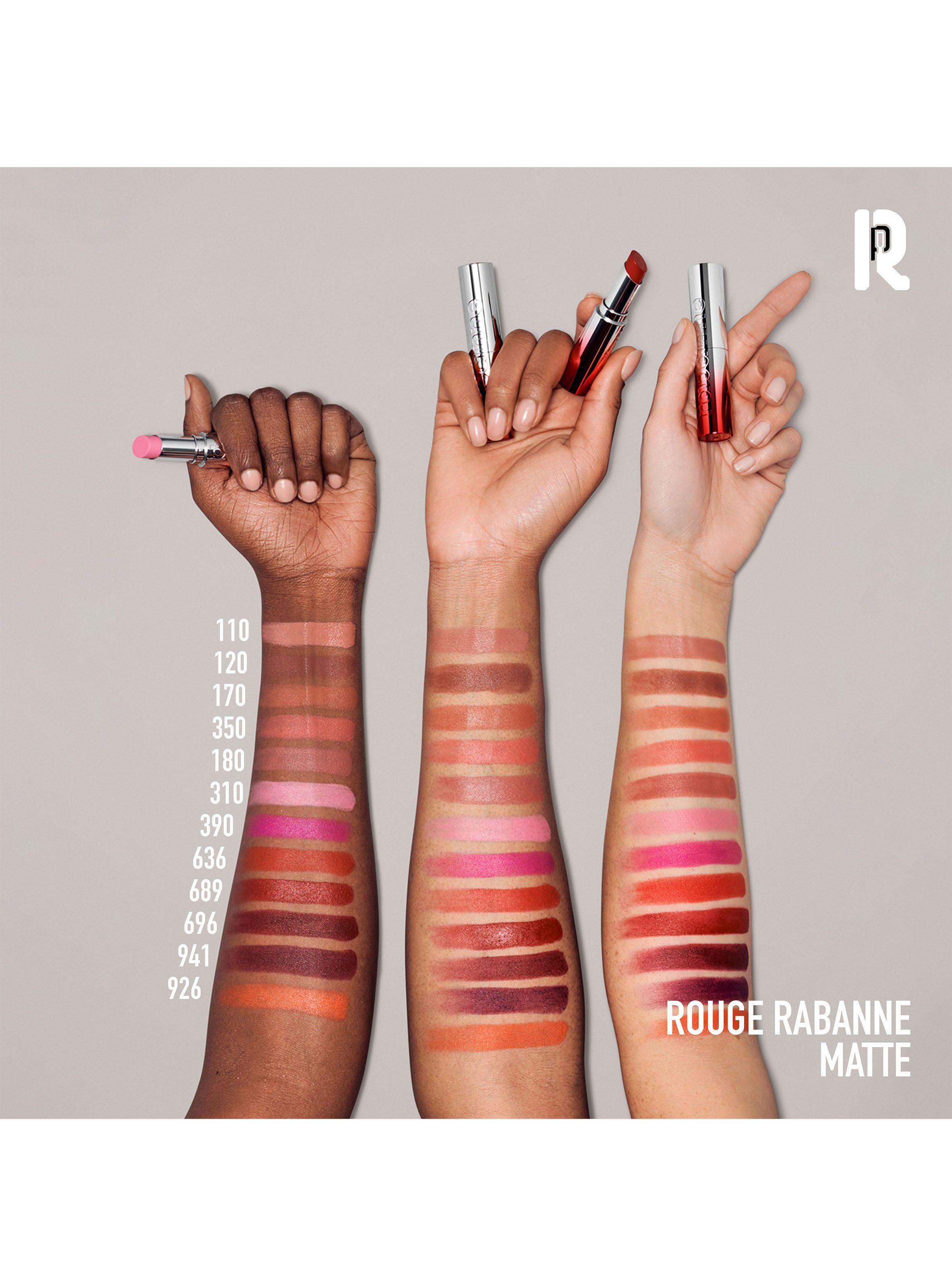 Famous Lipcolor Matte Labial en Barra Red 3g Rabanne-4