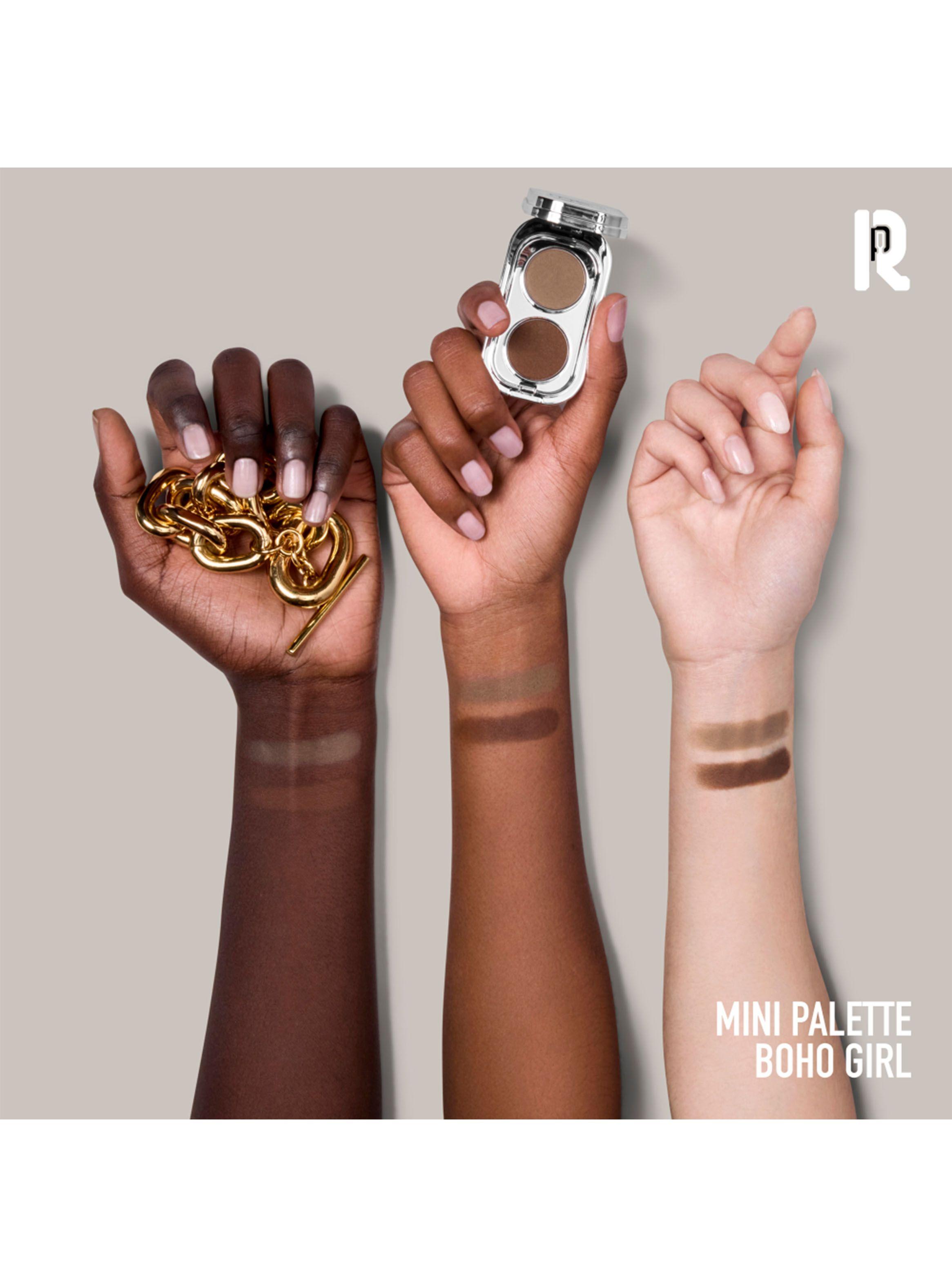 Mini Palette Eyeshadow Mini Paleta de Sombras para Ojos Rabanne Boho Girl-4