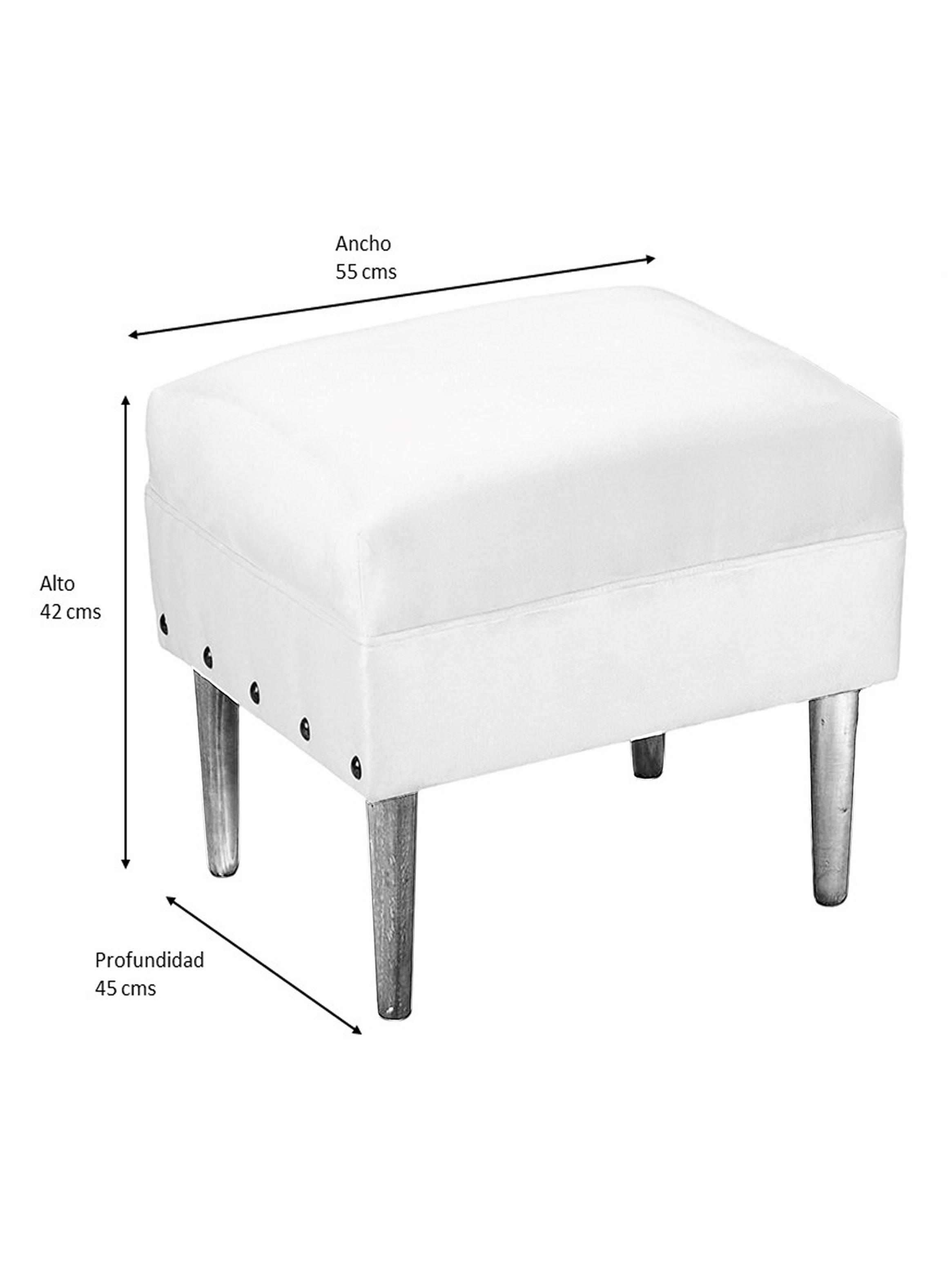 Set 2 Pouf 45x55 cm-1