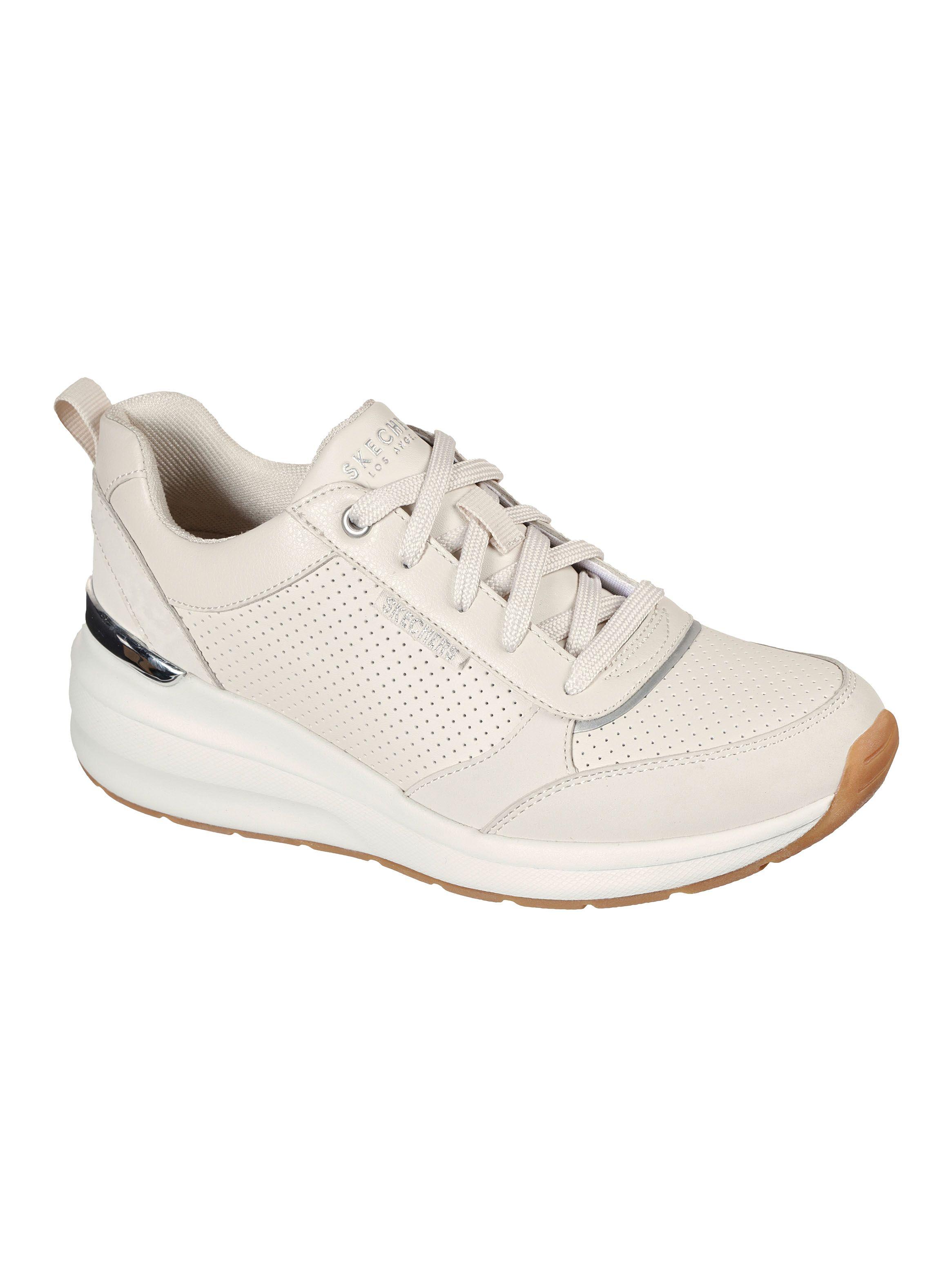 Zapatilla Skechers Urbana Skechers Billion Blanca Mujer-1