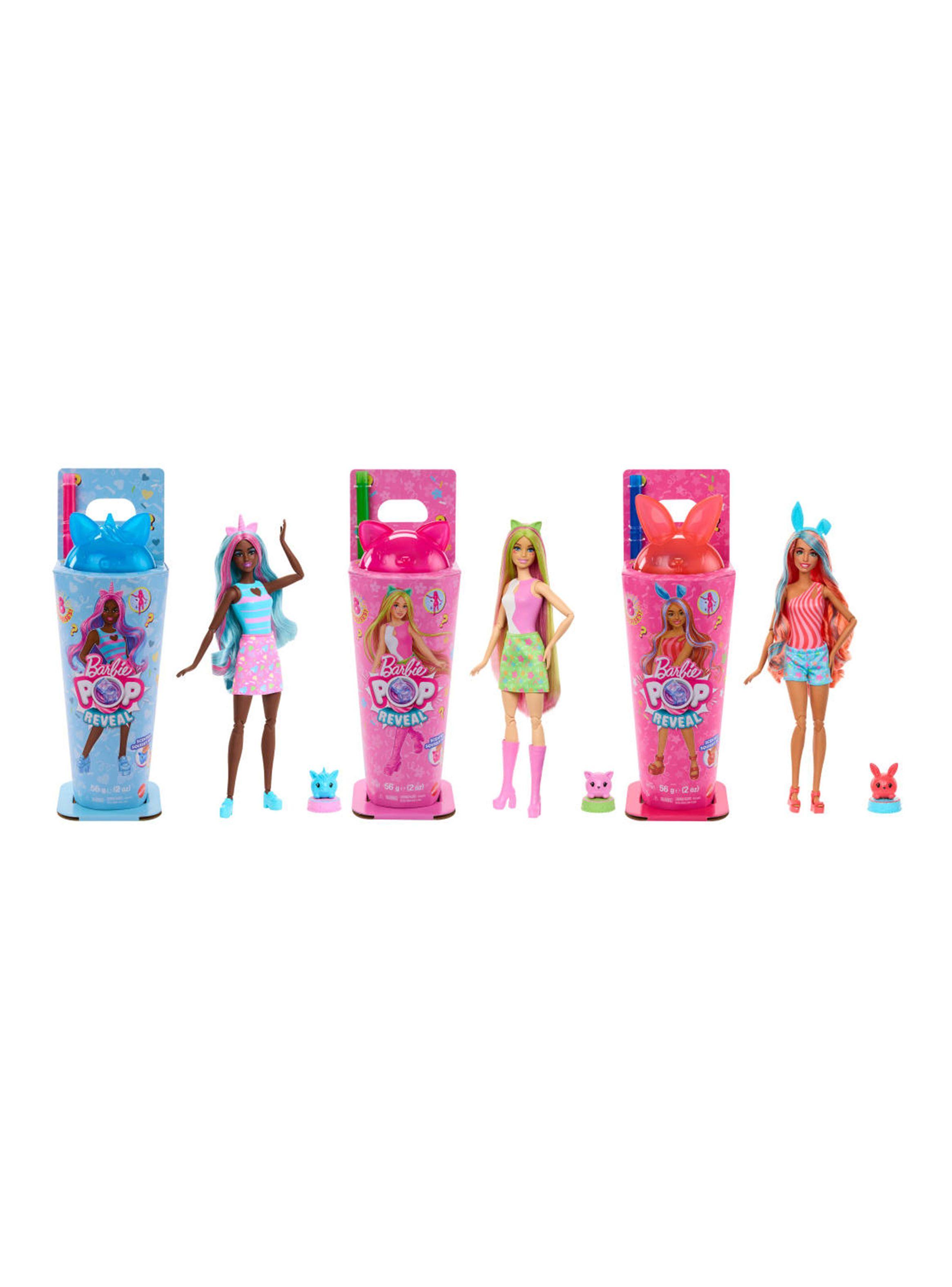 Muñeca Serie de Animalitos Sorpresa Barbie Pop Reveal-2