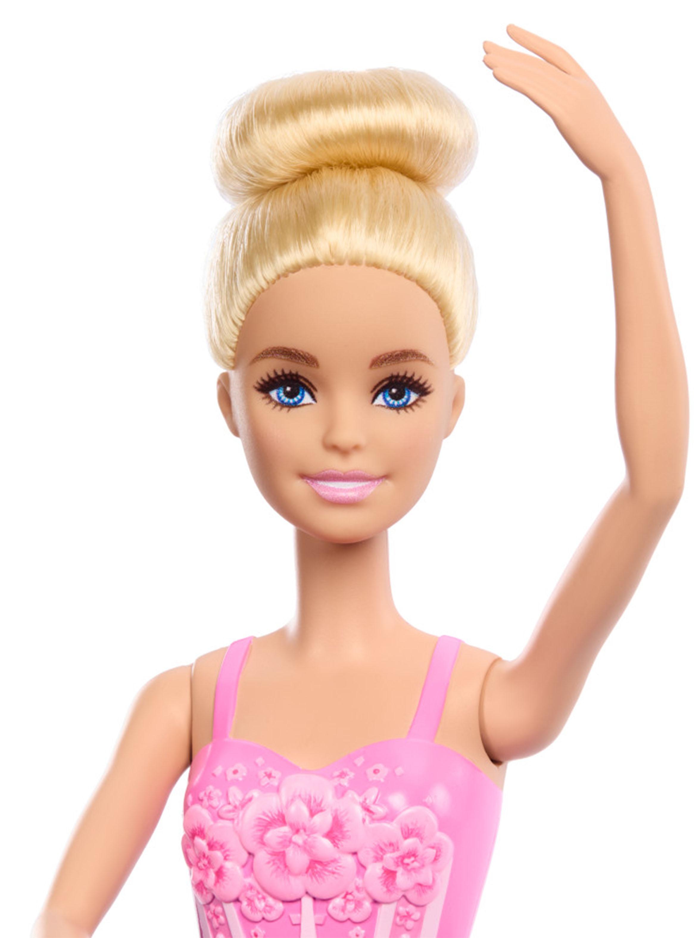 Muñeca Profesiones Bailarina de Ballet Cabello Rubio-3