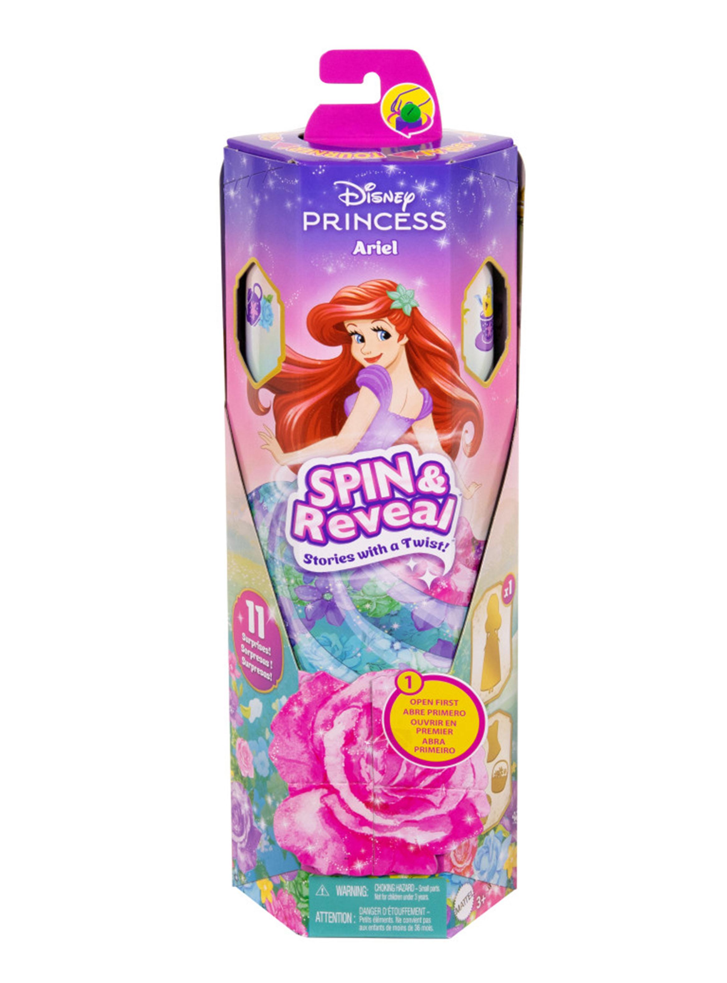 Muñeca Ariel Spin and Reveal Flores-4