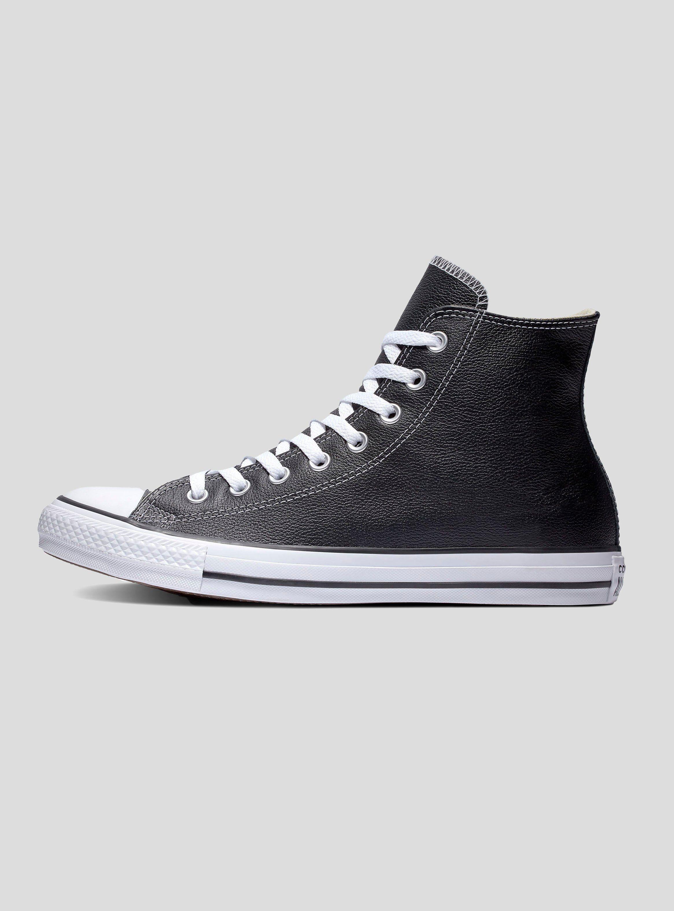 Zapatilla Urbana Chuck Cuero Taylor All Star Mujer-2