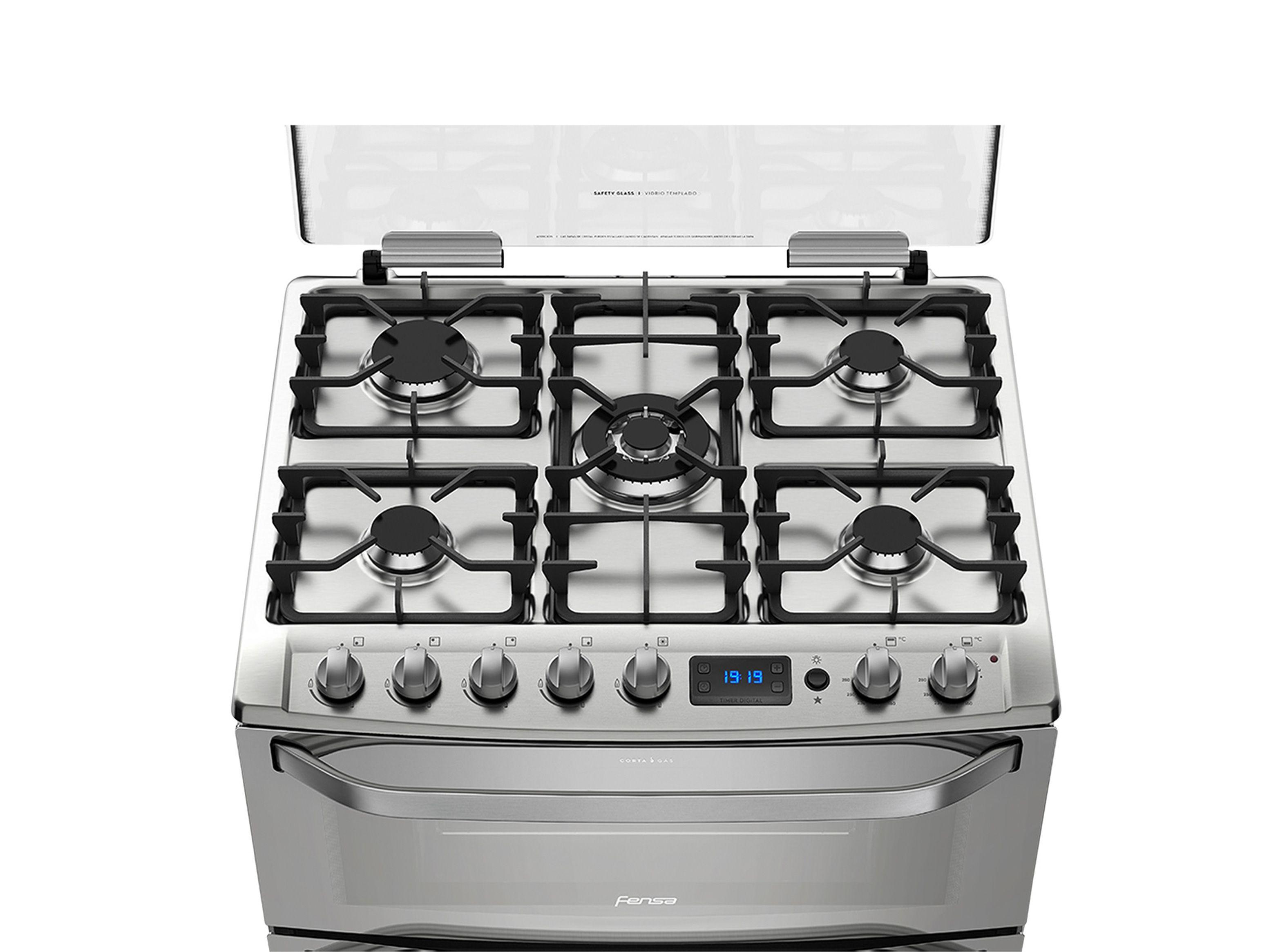 Cocina a Gas Fensa 76 DXR 5 Quemadores-3
